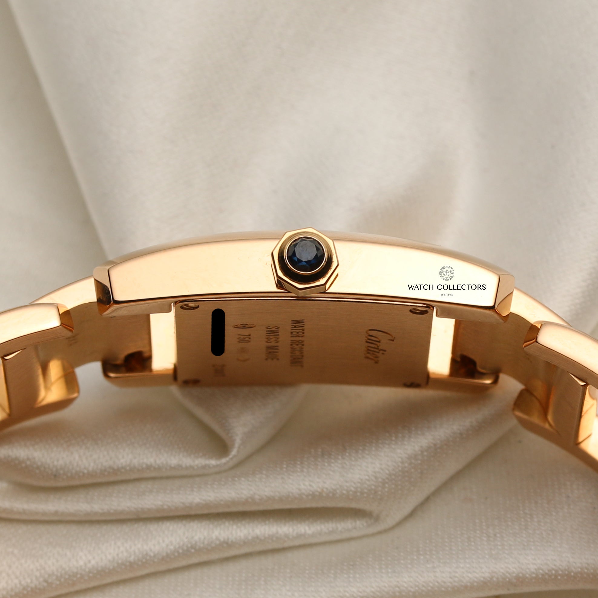 Cartier 18K Rose Gold Second hand Watch Collectors 5