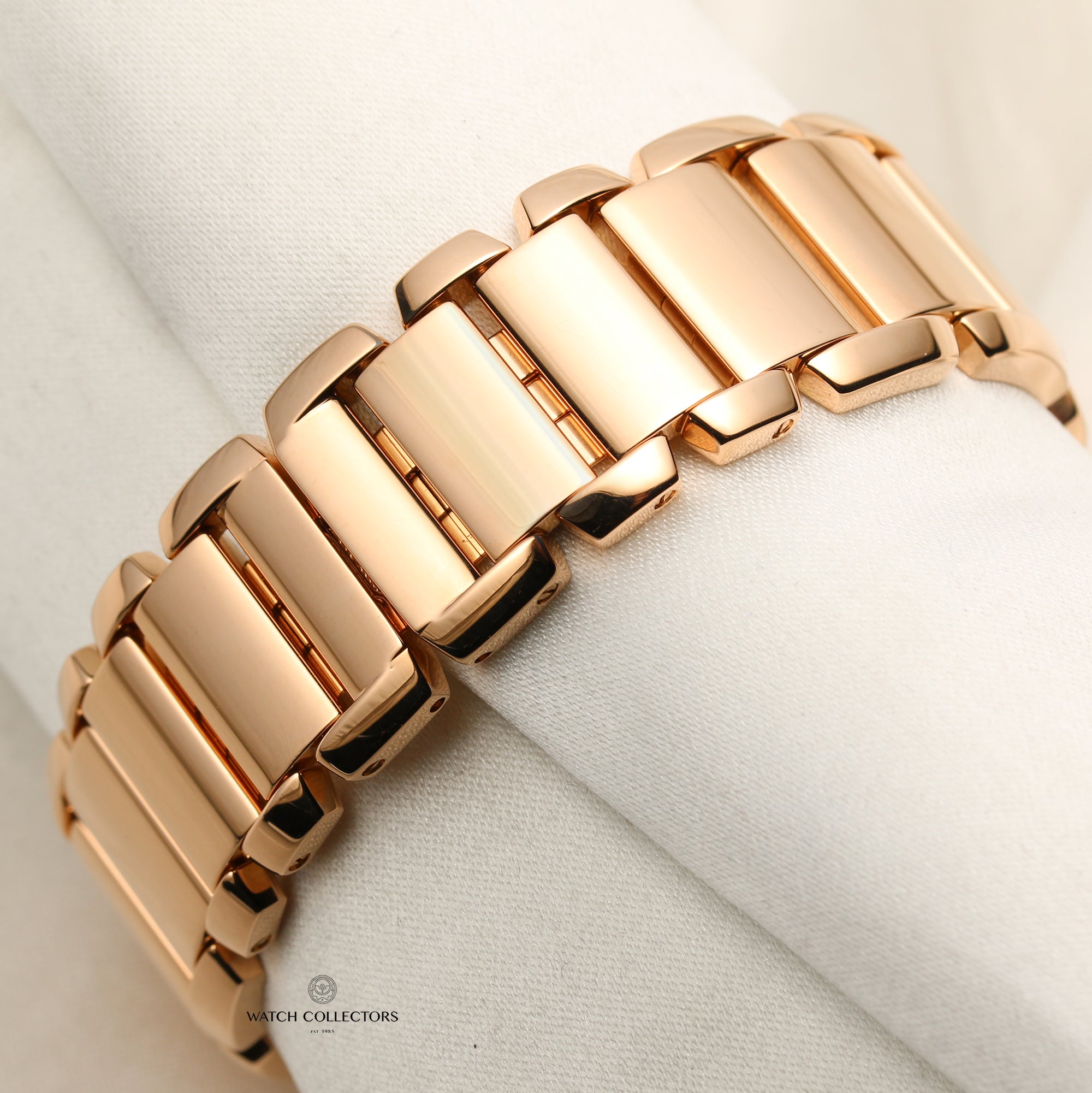 Cartier 18K Rose Gold Second hand Watch Collectors 6