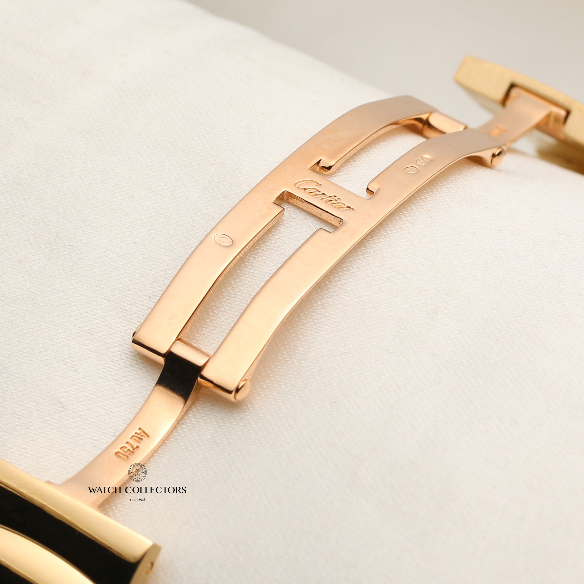 Cartier 18K Yellow Gold Diamond Bezel Second Hand Watch Collectors 8