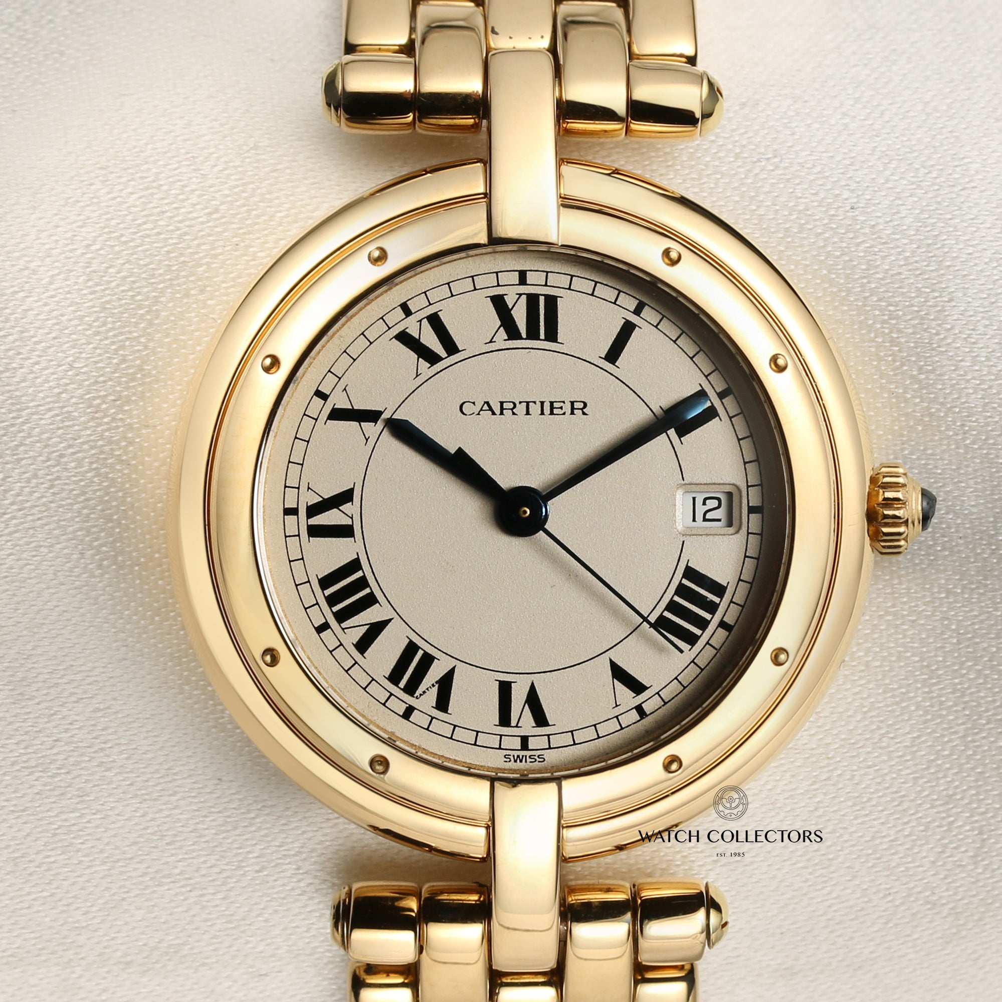 Cartier 18K Yellow Gold Second Hand Watch Collectors 2