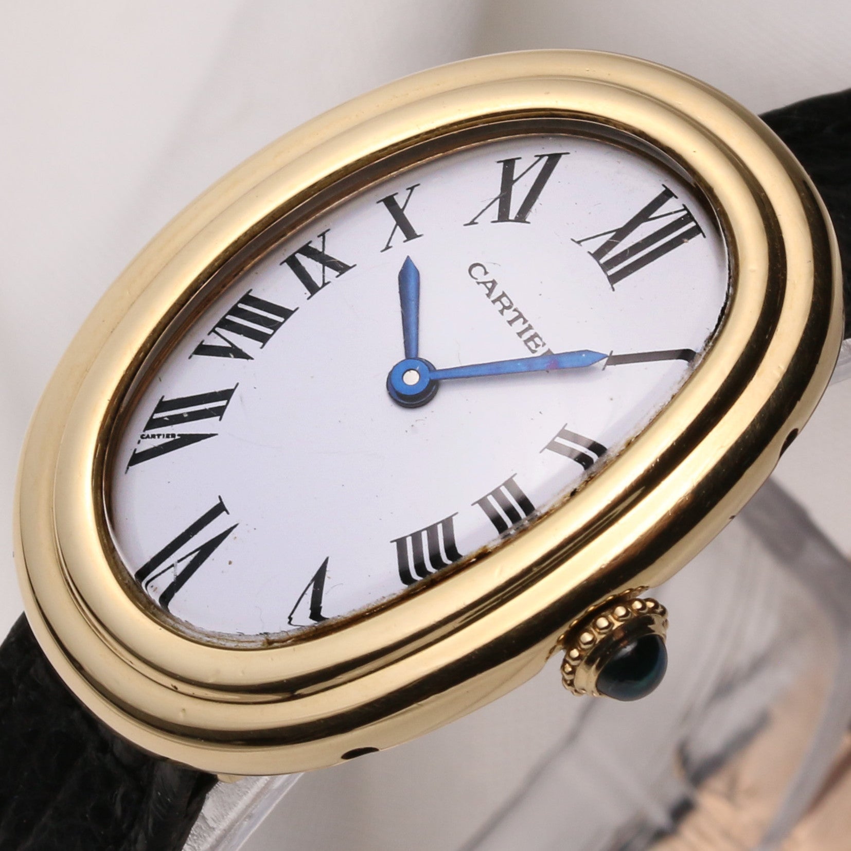 Cartier 18K Yellow Gold Second Hand Watch Collectors 4