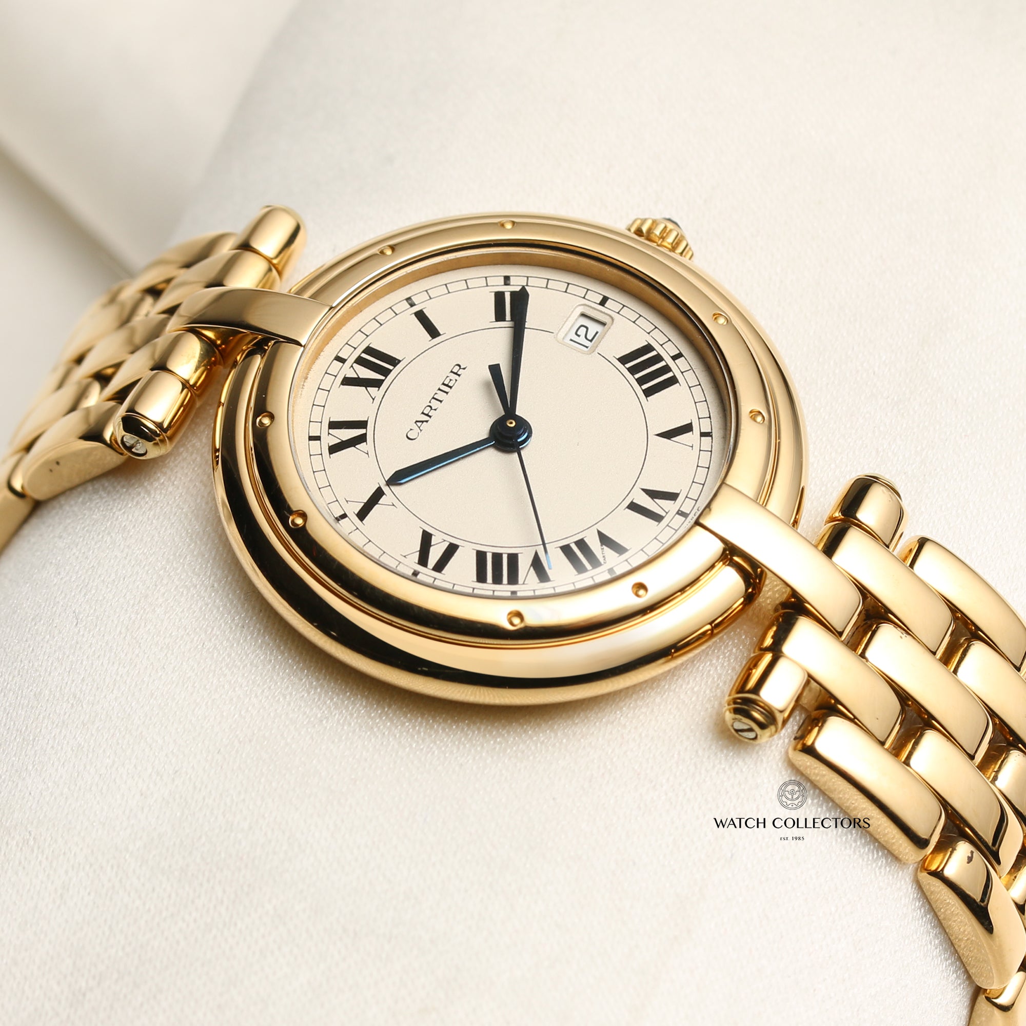 Cartier 18K Yellow Gold Second Hand Watch Collectors 5