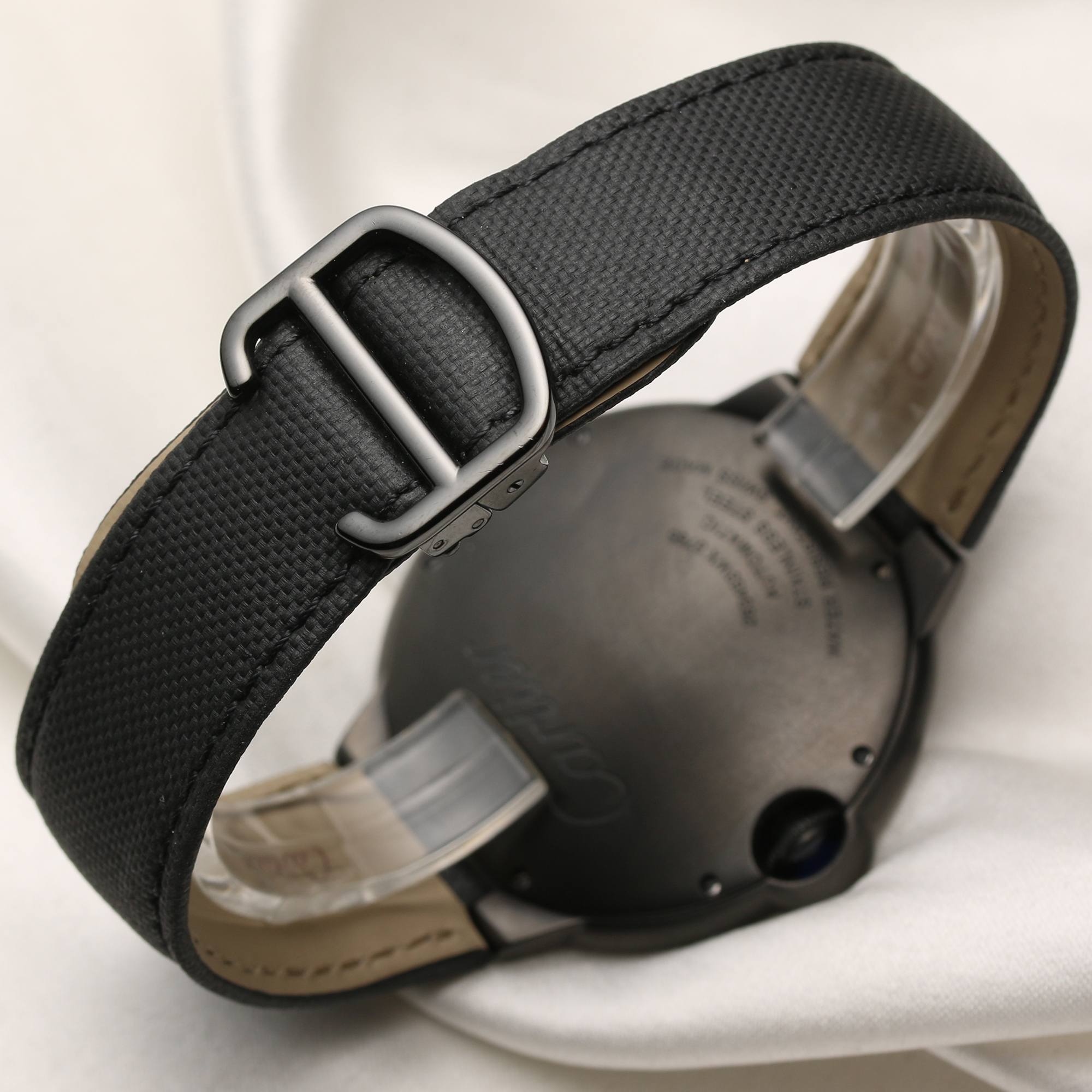 Cartier Ballon Bleu Carbon Second Hand Watch Collectors 5
