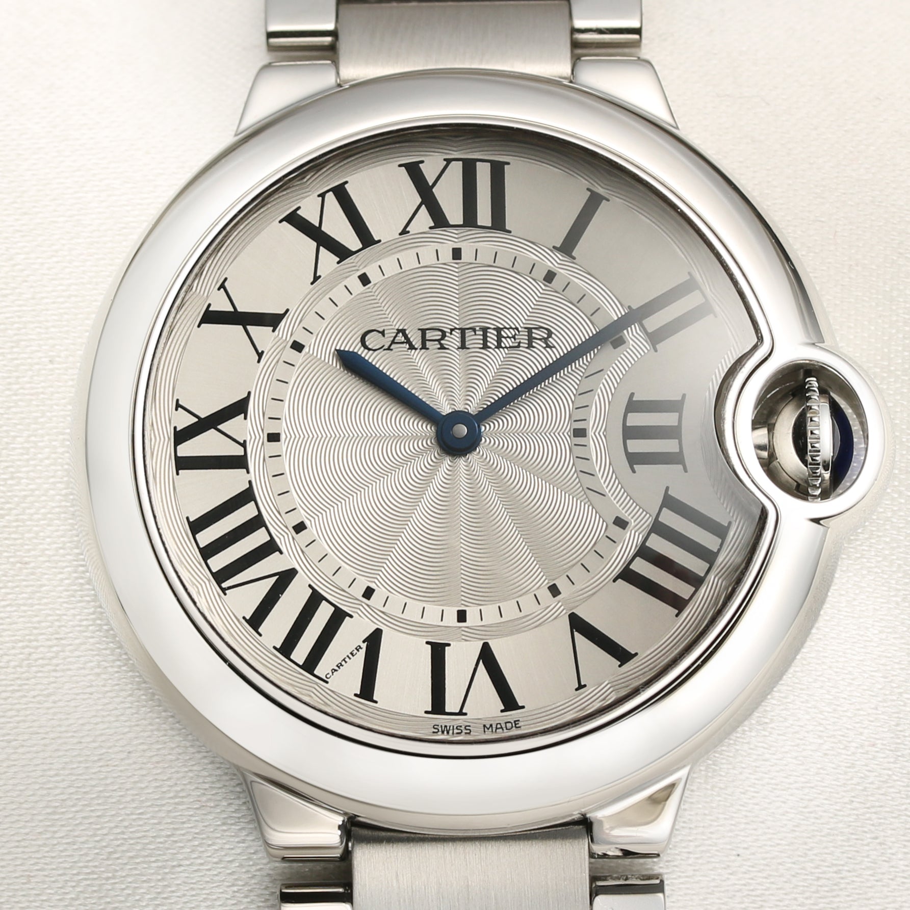 Cartier Ballon Bleu Stainless Steel Second Hand Watch Collectors 2