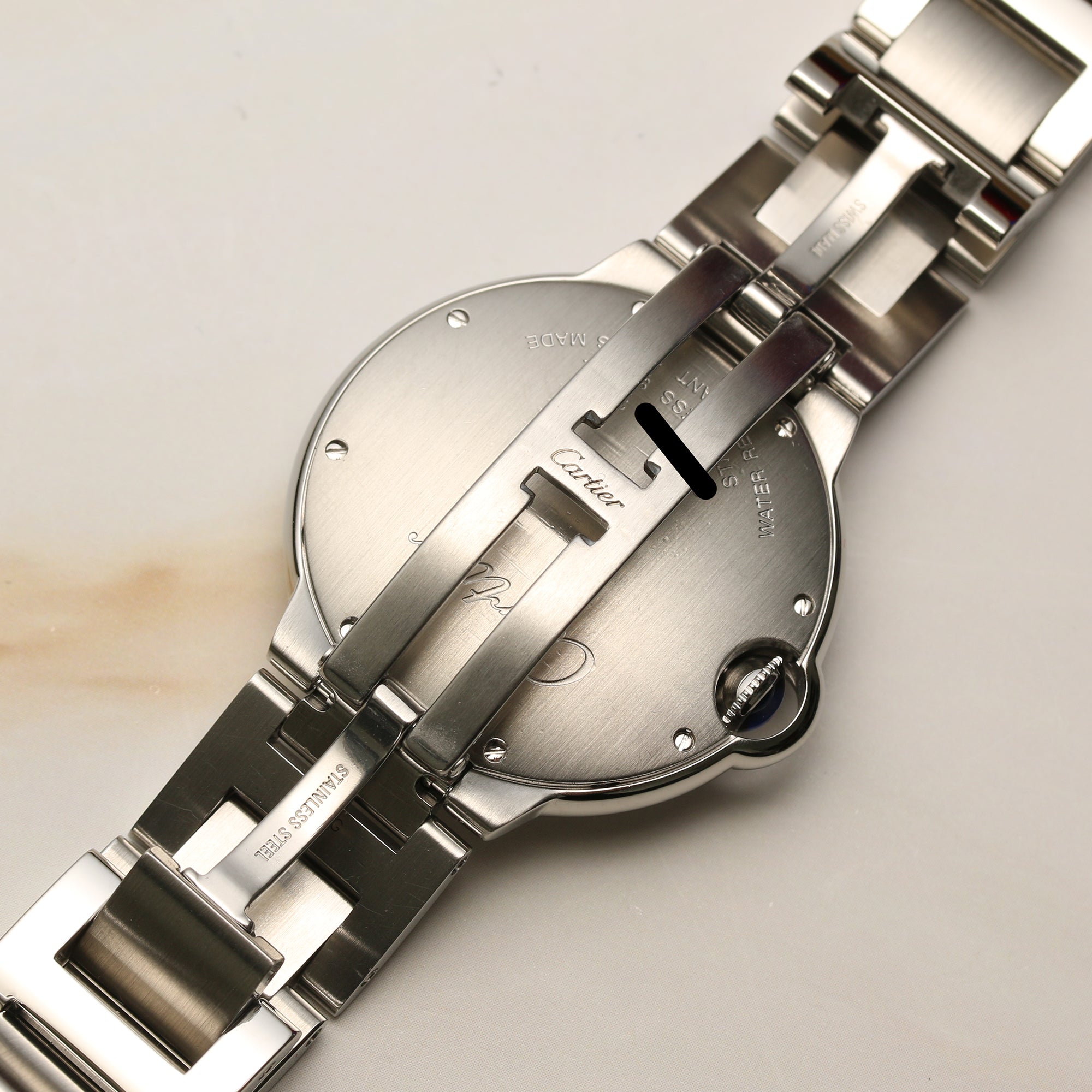 Cartier Ballon Bleu Stainless Steel Second Hand Watch Collectors 5