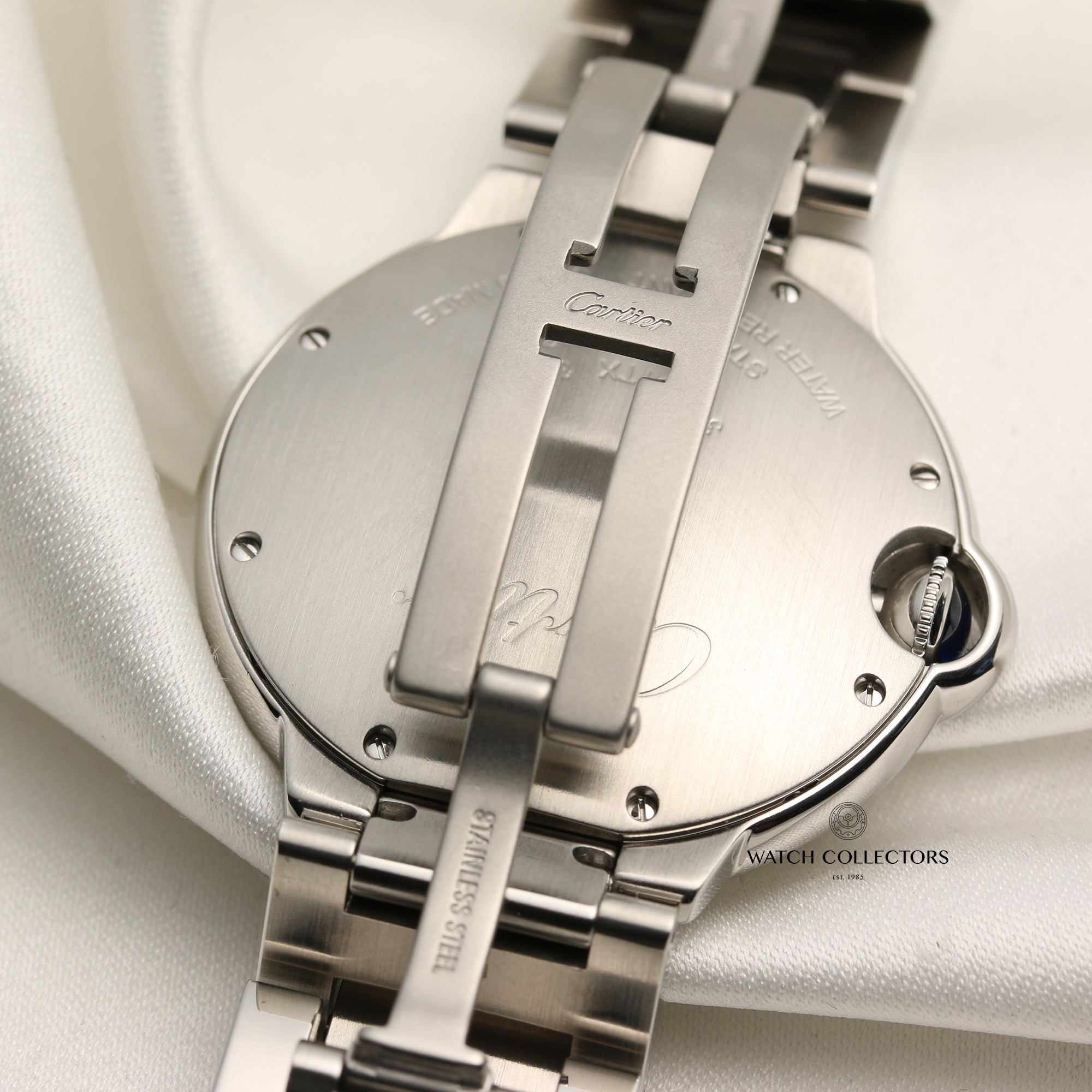 Cartier Ballon Bleu Stainless Steel Second Hand Watch Collectors 7