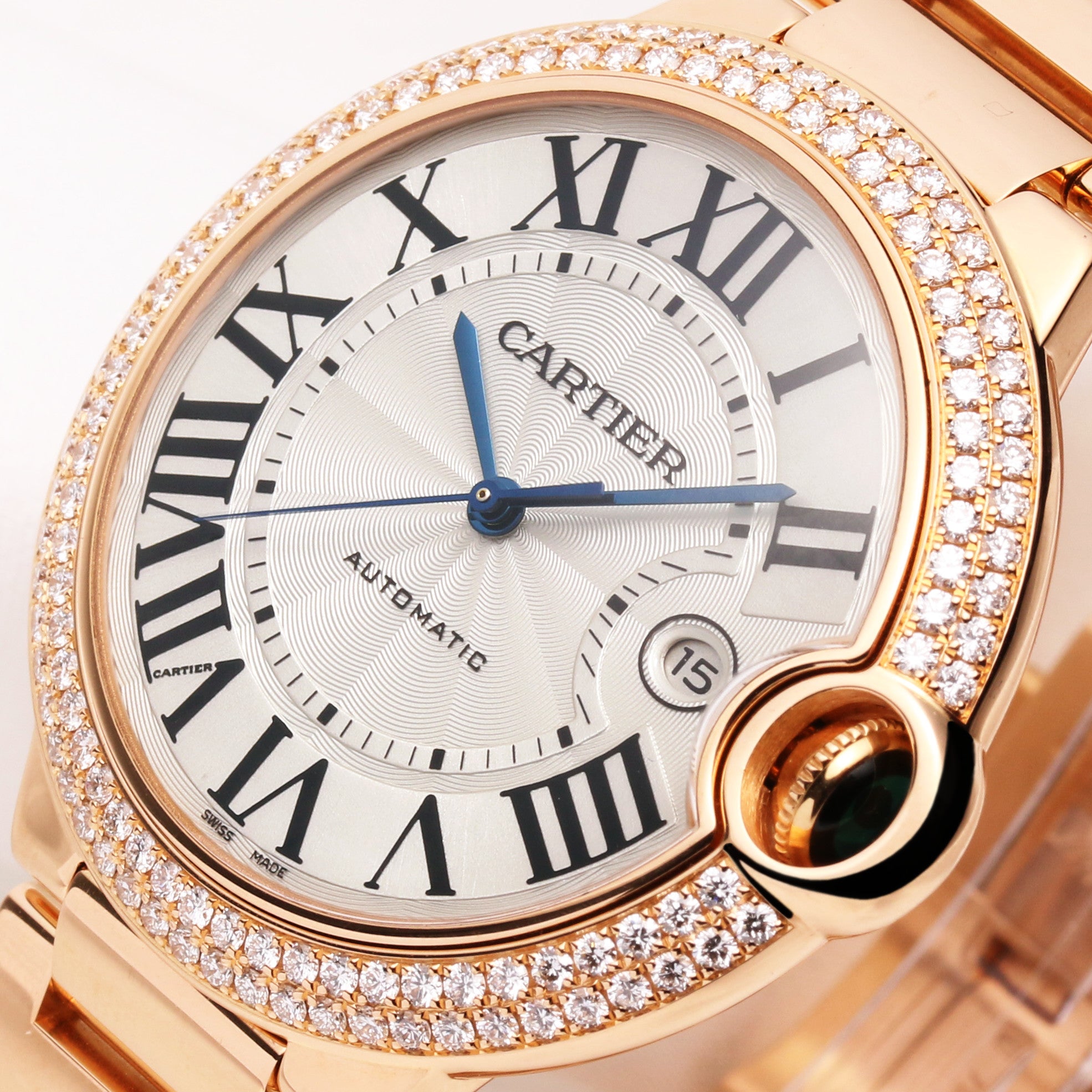 Cartier Ballon Bleu WE9008Z3 18k Rose Gold Second Hand Watch Collectors (4)