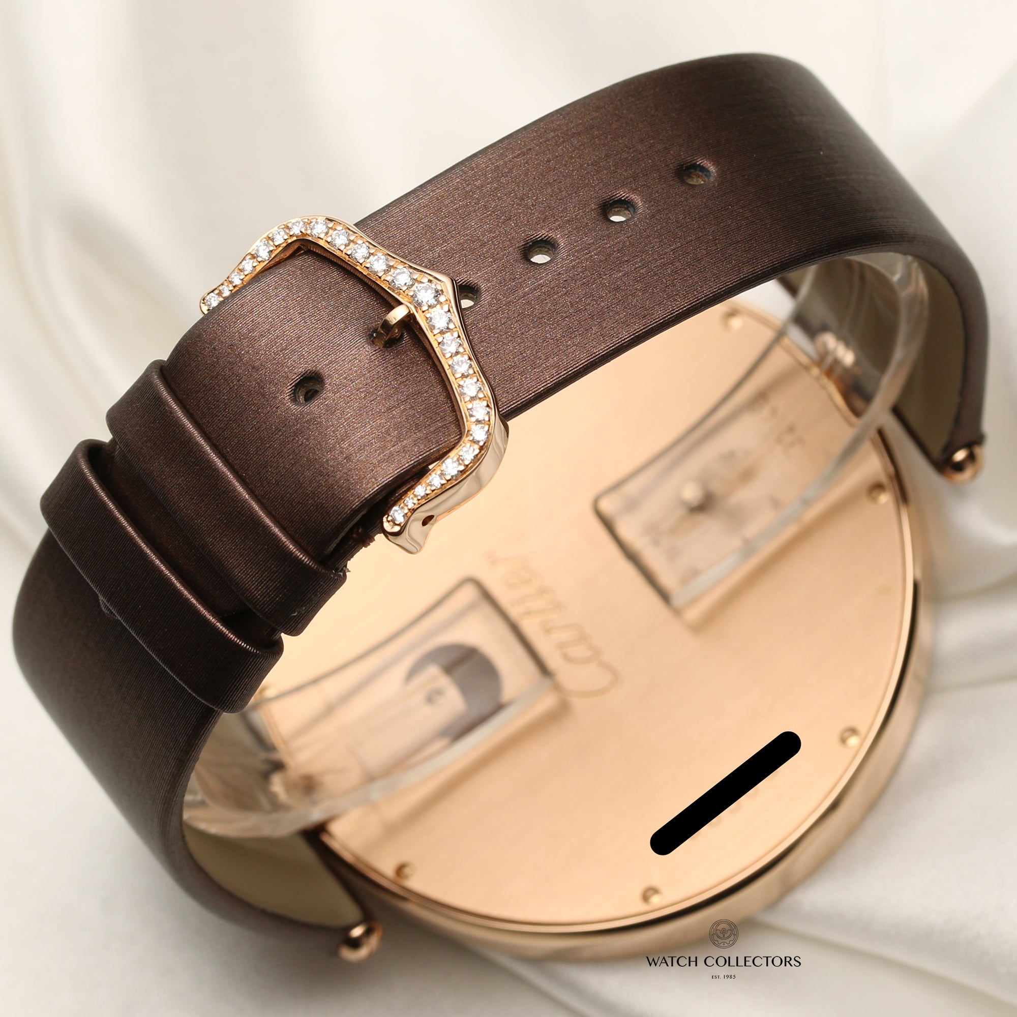 Cartier Captive 18K Rose Gold Diamonds Second Hand Watch Collectors 7