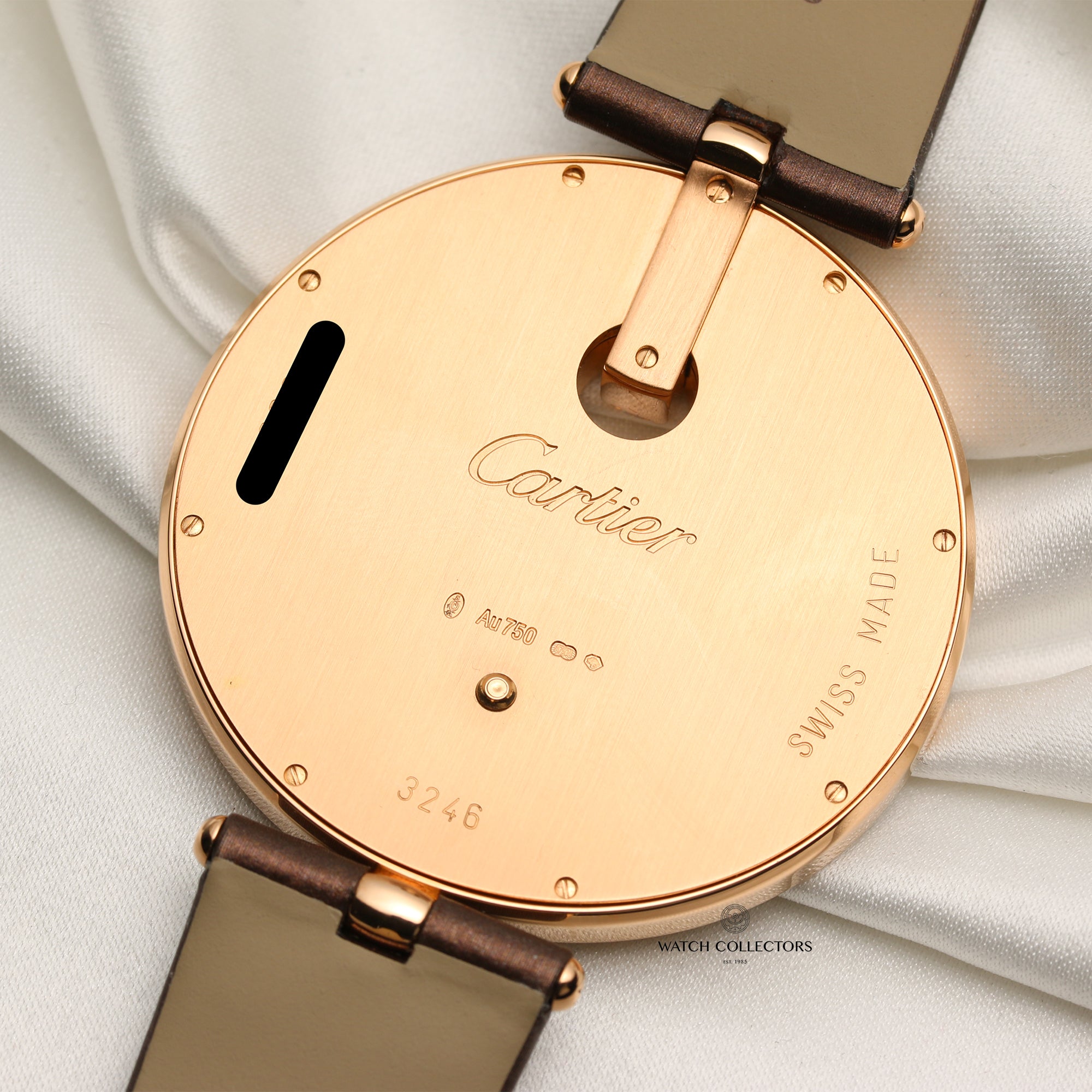 Cartier Captive 18K Rose Gold Diamonds Second Hand Watch Collectors 8