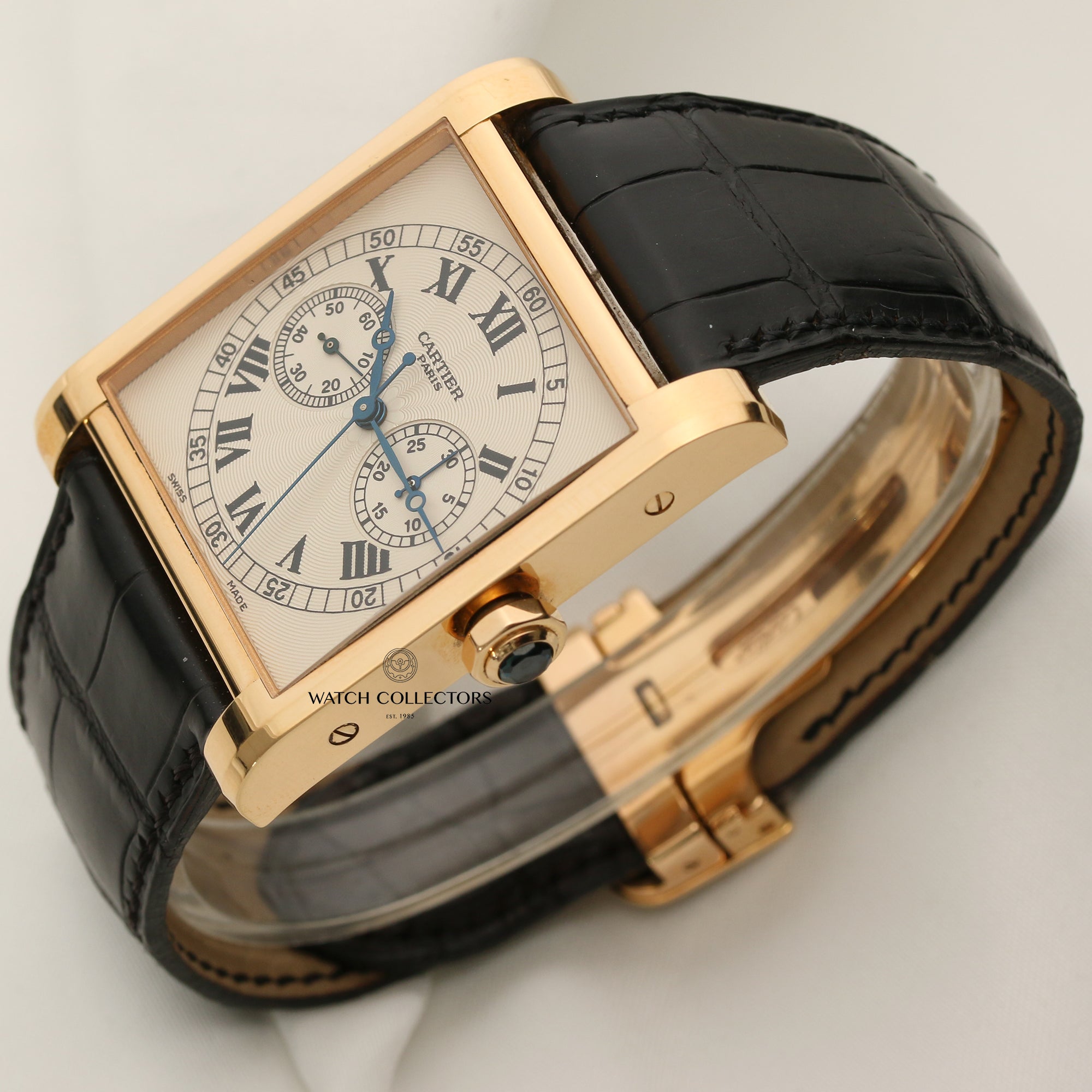 Cartier Collection Privee 18K Yellow Gold Second Hand Watch Collectors 3
