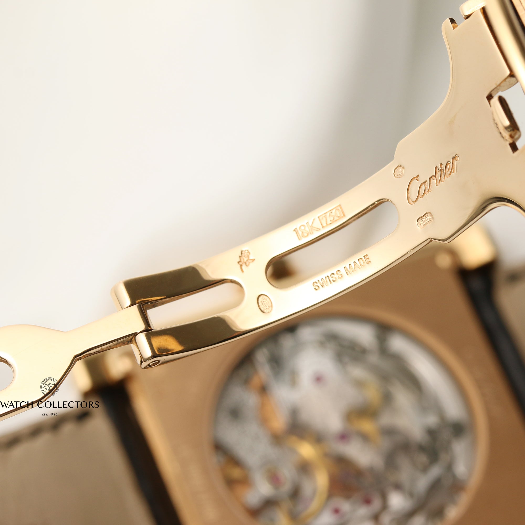 Cartier Collection Privee 18K Yellow Gold Second Hand Watch Collectors 8