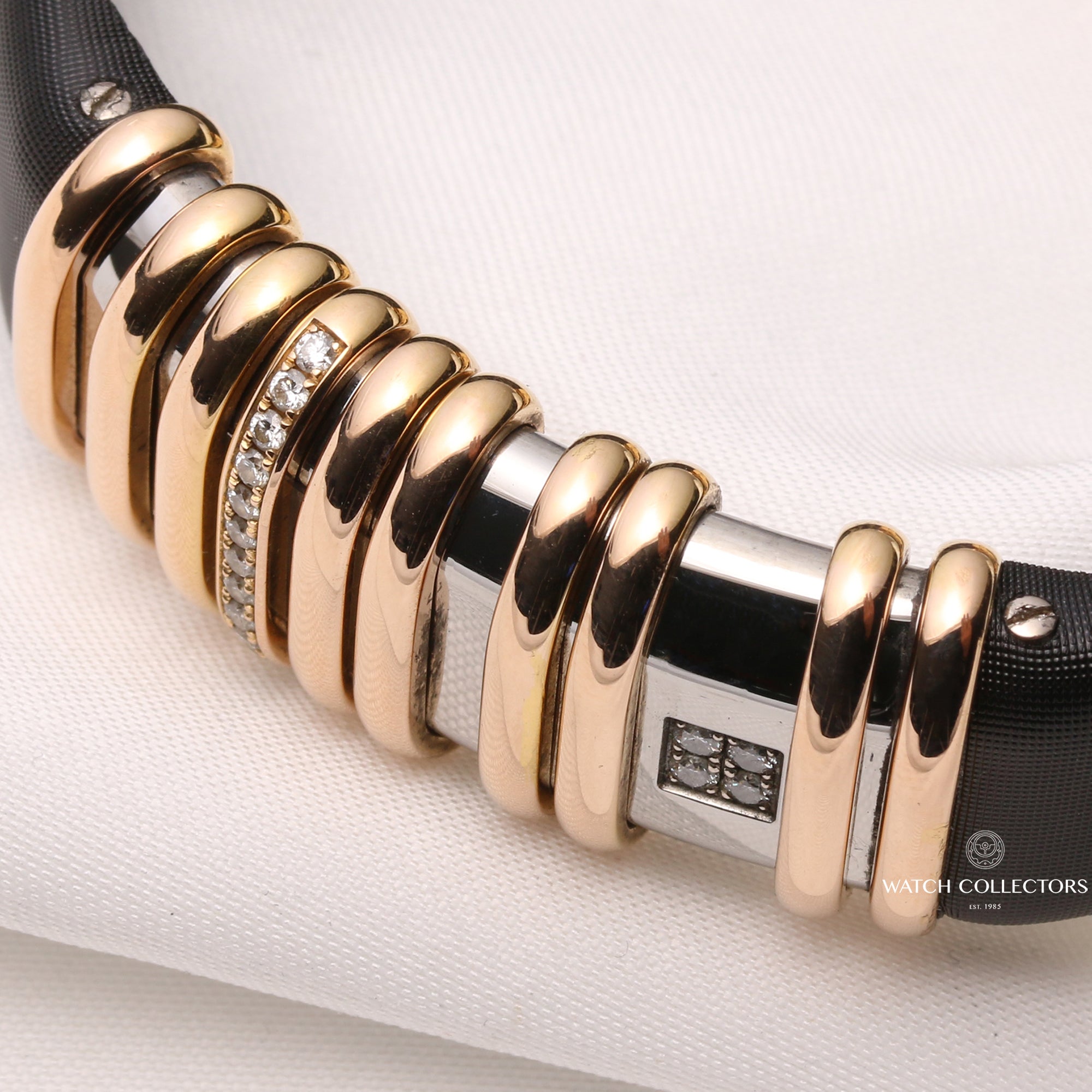 Cartier Declaration 2611 Titanium & 18K Rose Gold Second Hand Watch Collectors 5