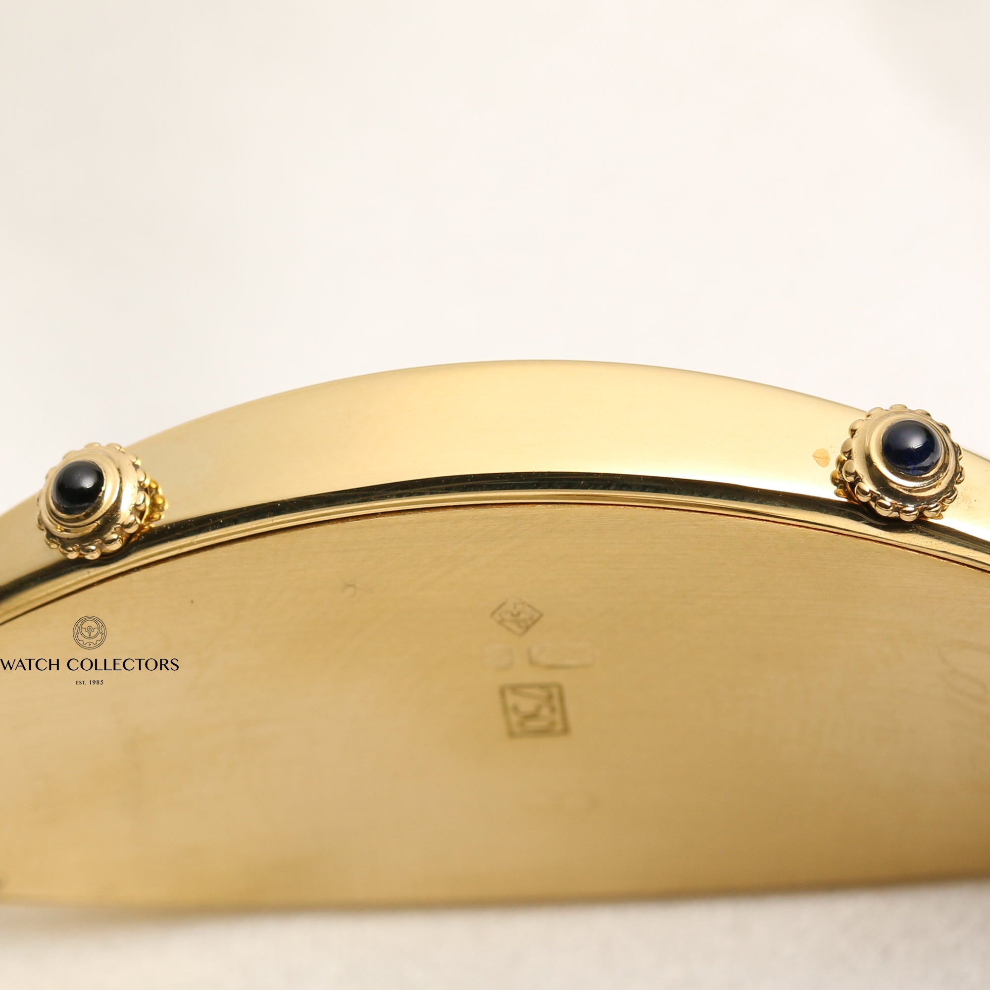 Cartier Dual Time 18K Yellow Gold Second Hand Watch Collectors 5