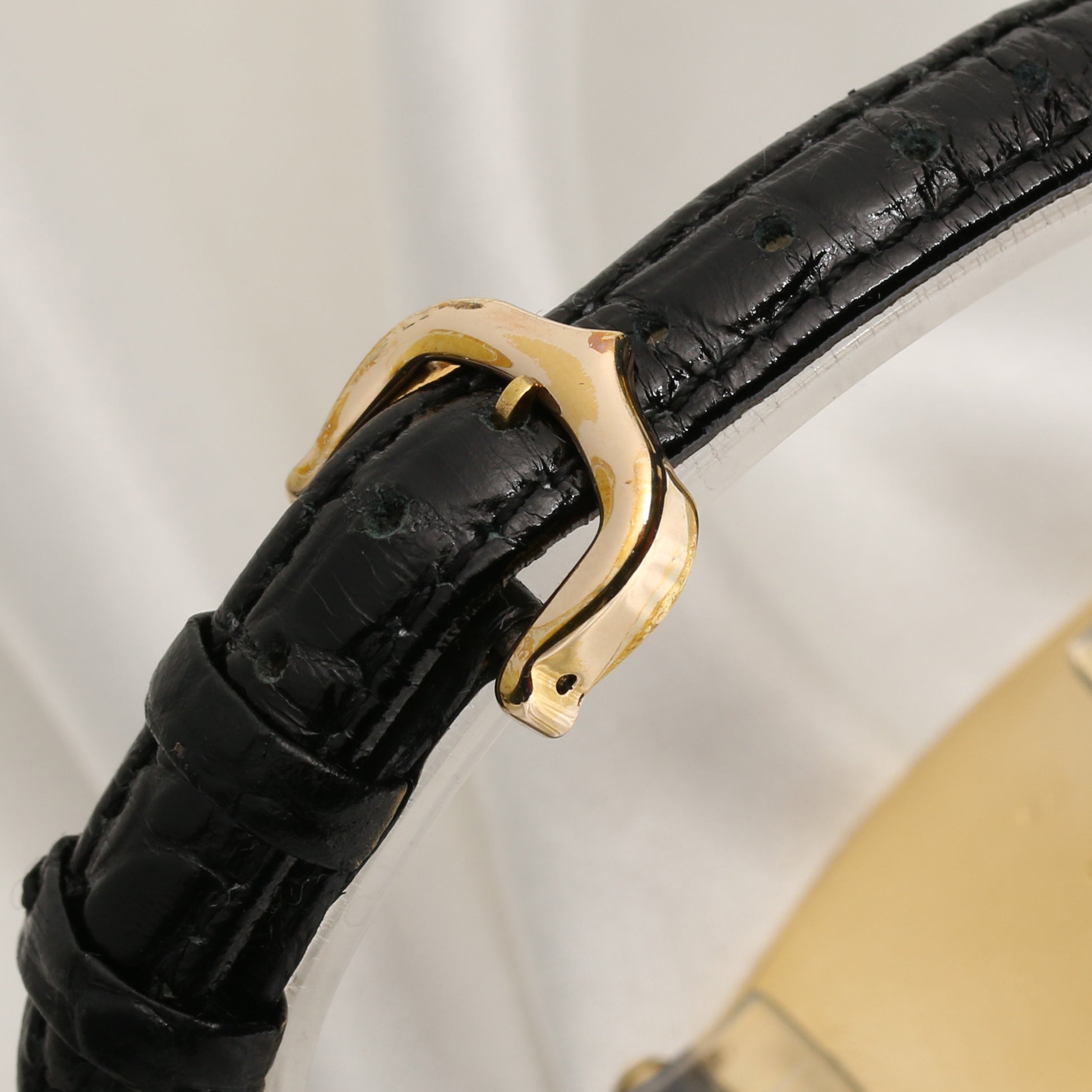 Cartier Dual Time 18K Yellow Gold Second Hand Watch Collectors 7