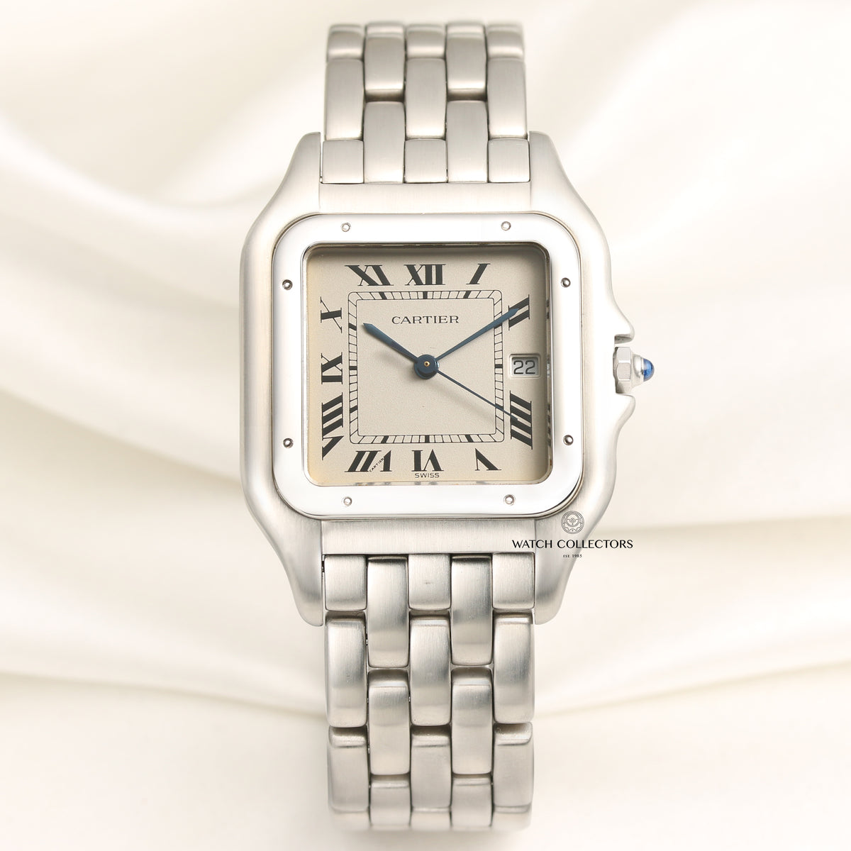 Cartier Gents Large Panthere 130 000 C Stainless Steel