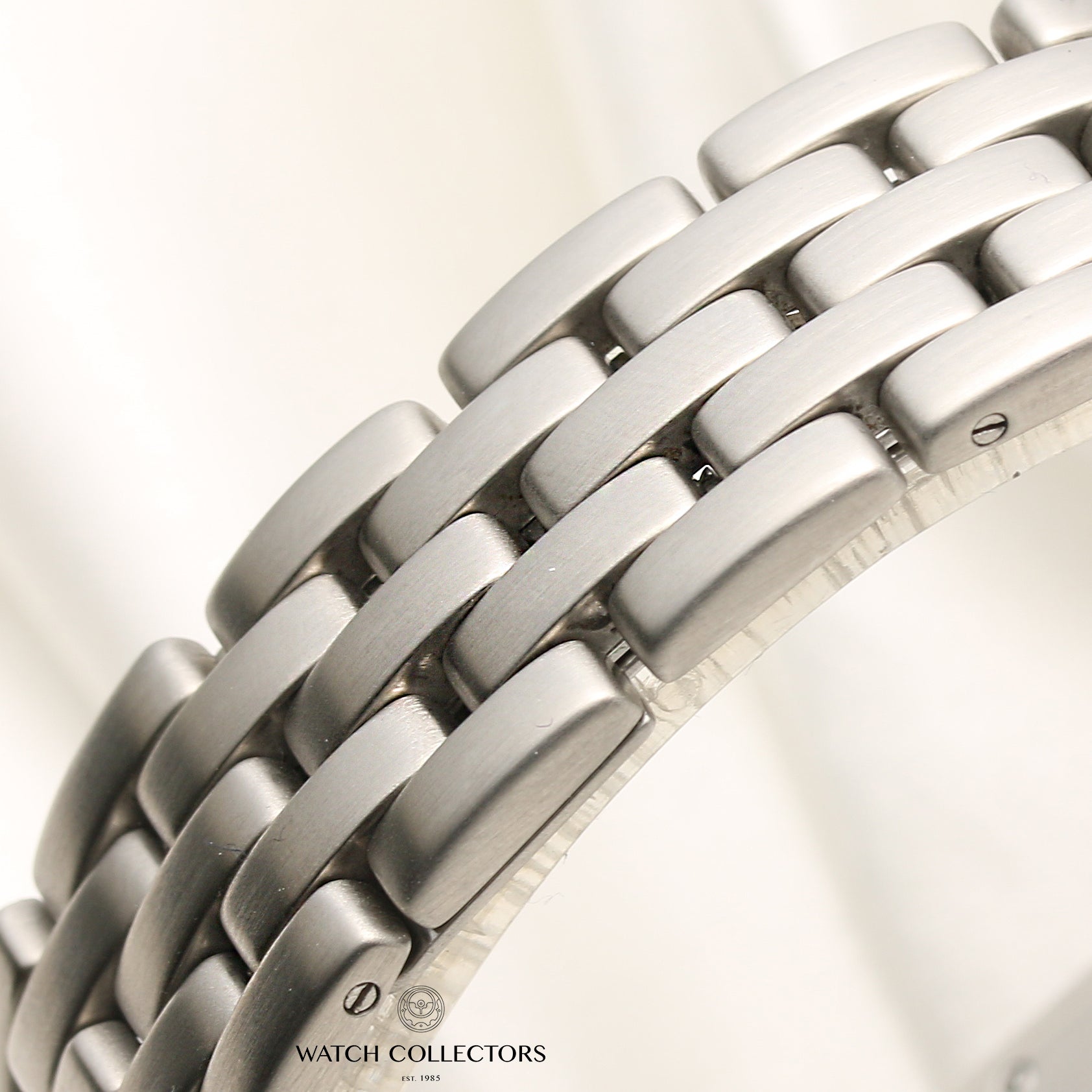 Cartier Gents Panthere Stainless Steel Second Hand Watch Collectors 6