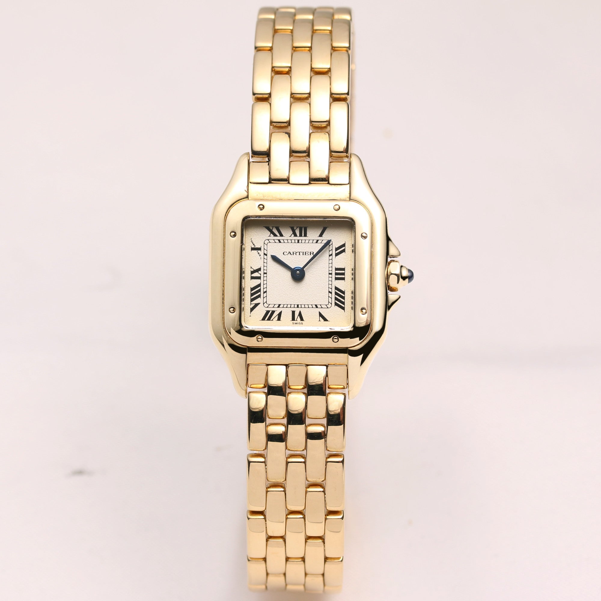 Cartier Panthère 18K Yellow Gold 1070 Second Hand Watch Collectors 1