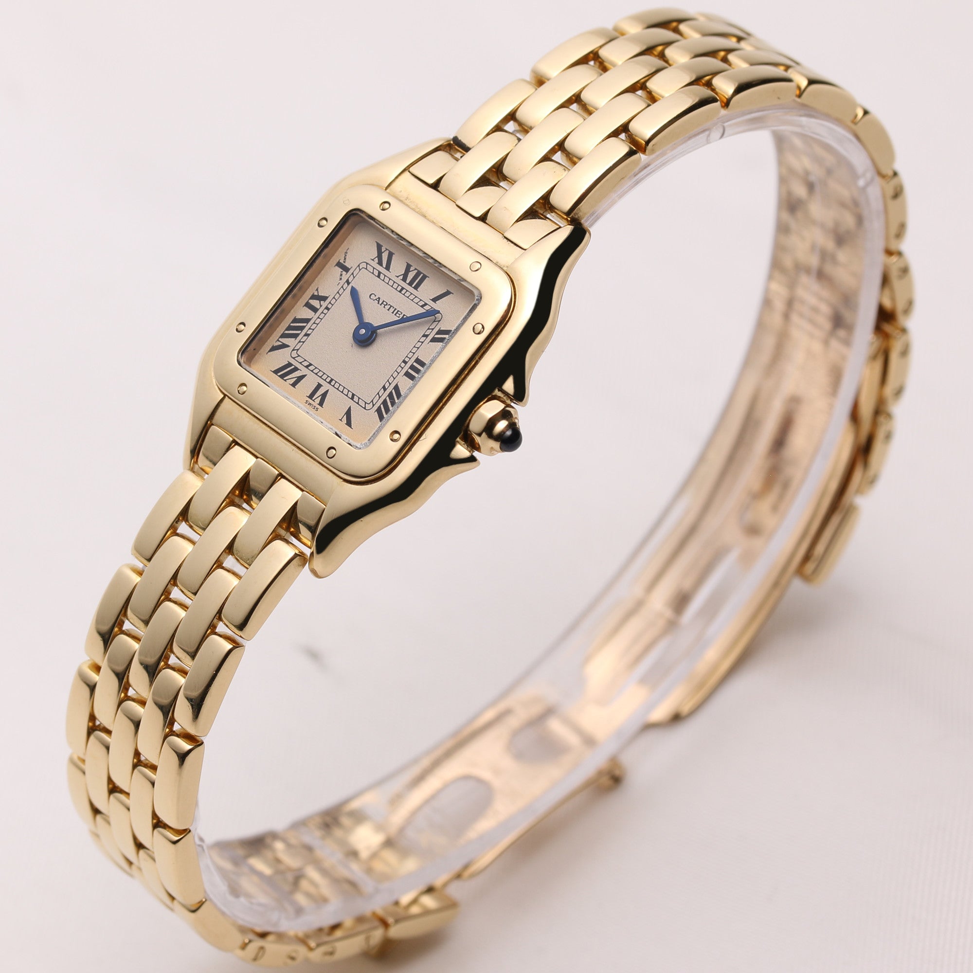 Cartier Panthère 18K Yellow Gold 1070 Second Hand Watch Collectors 3