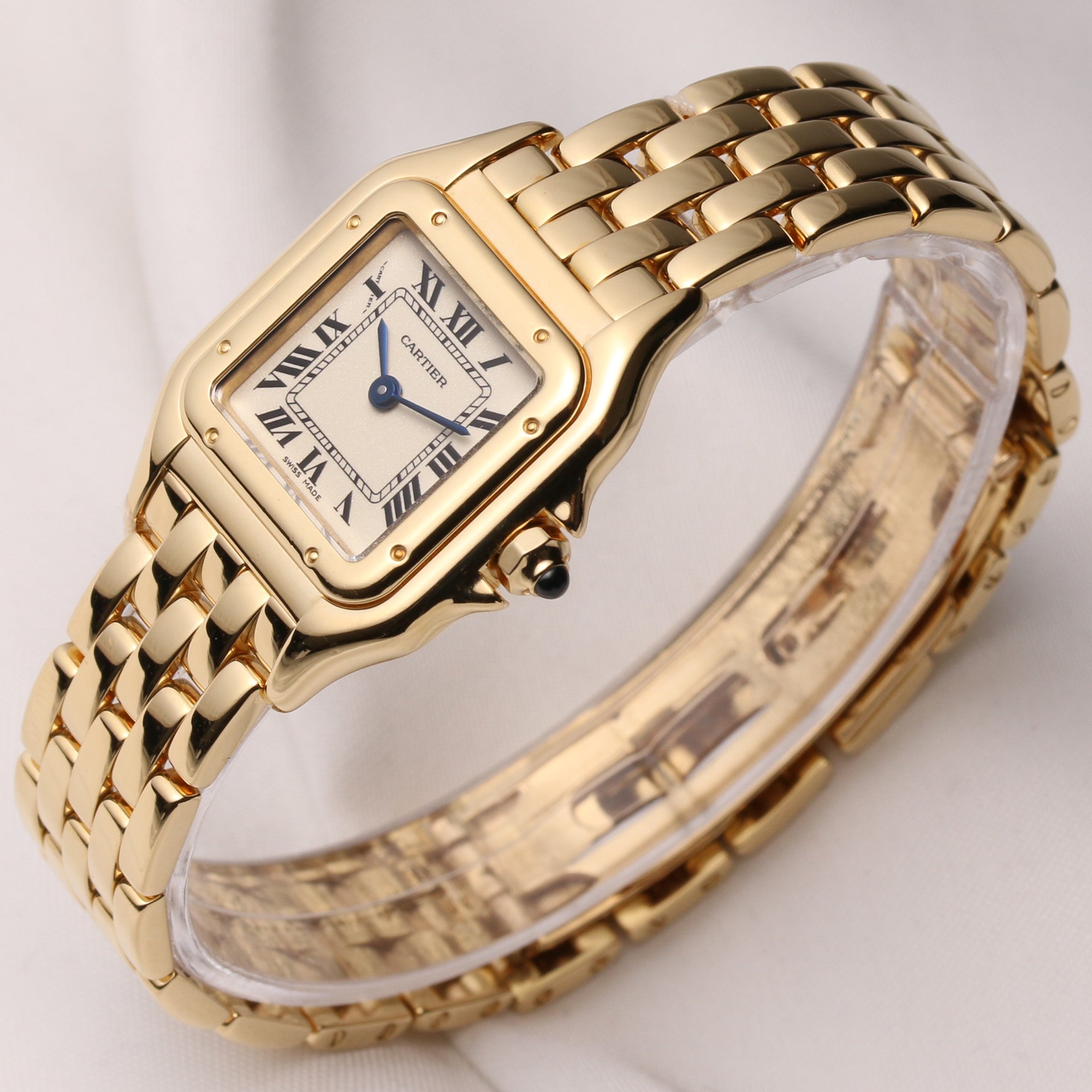 Cartier Panthere 1070 2 18K Yellow Gold Second Hand Watch Collectors 3
