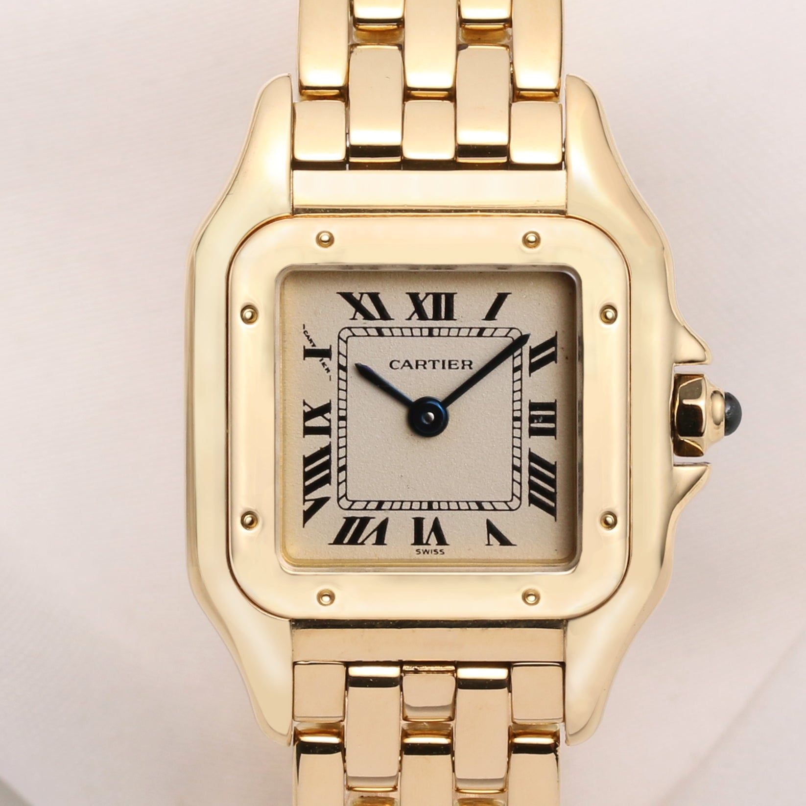 Cartier Panthere 18K Yellow Gold Second Hand Watch Collectors 2