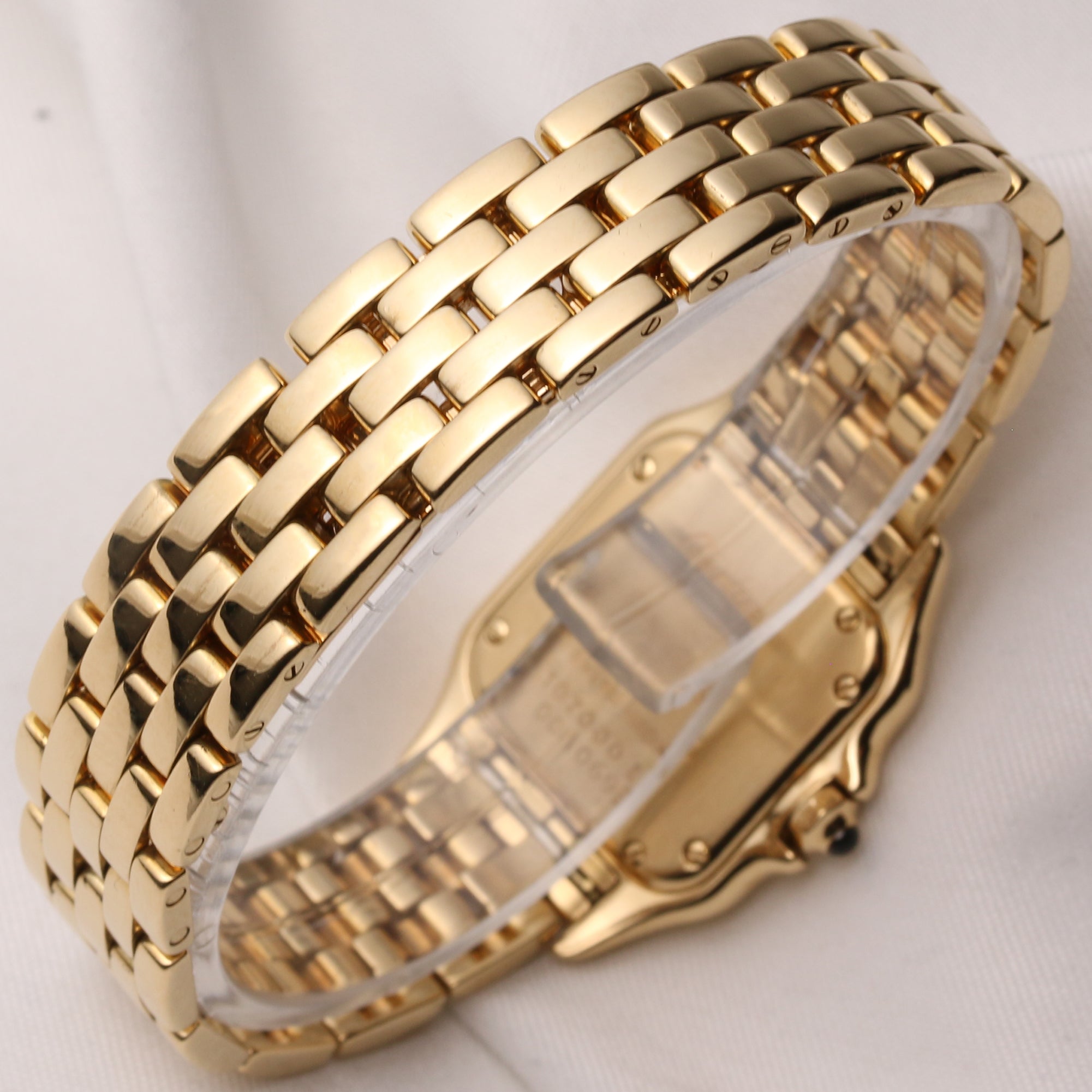 Cartier Panthere 18K Yellow Gold Second Hand Watch Collectors 5