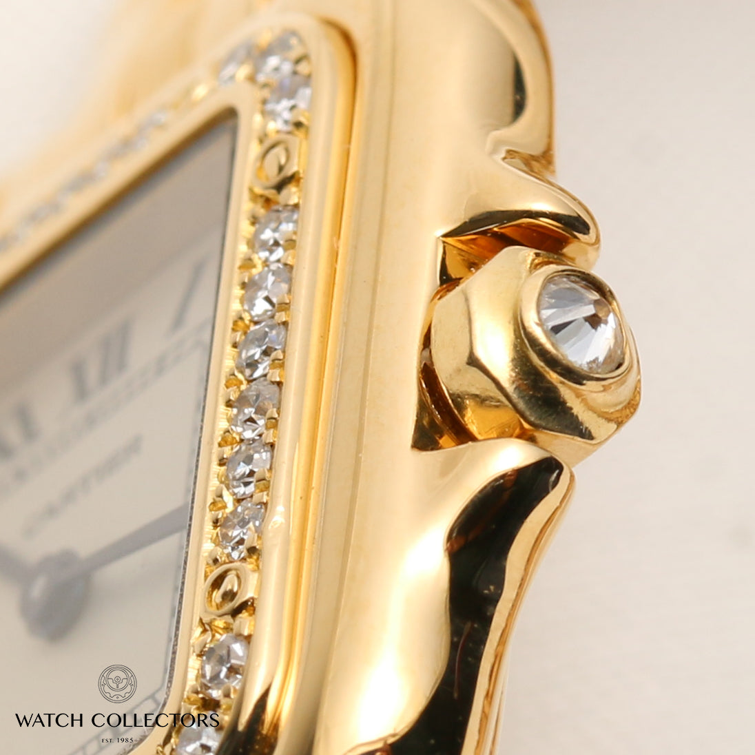 Cartier Panthere 18K Yellow Gold Second Hand Watch Collectors 5