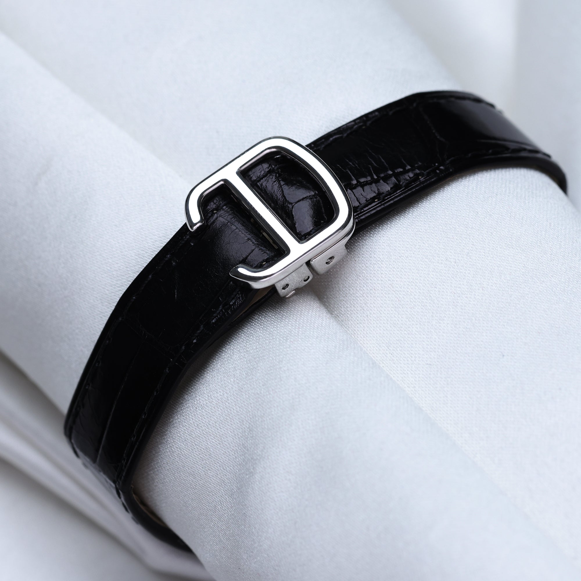 Cartier Roadster 18K White Gold DIamond Crown Second Hand watch Collectors 8