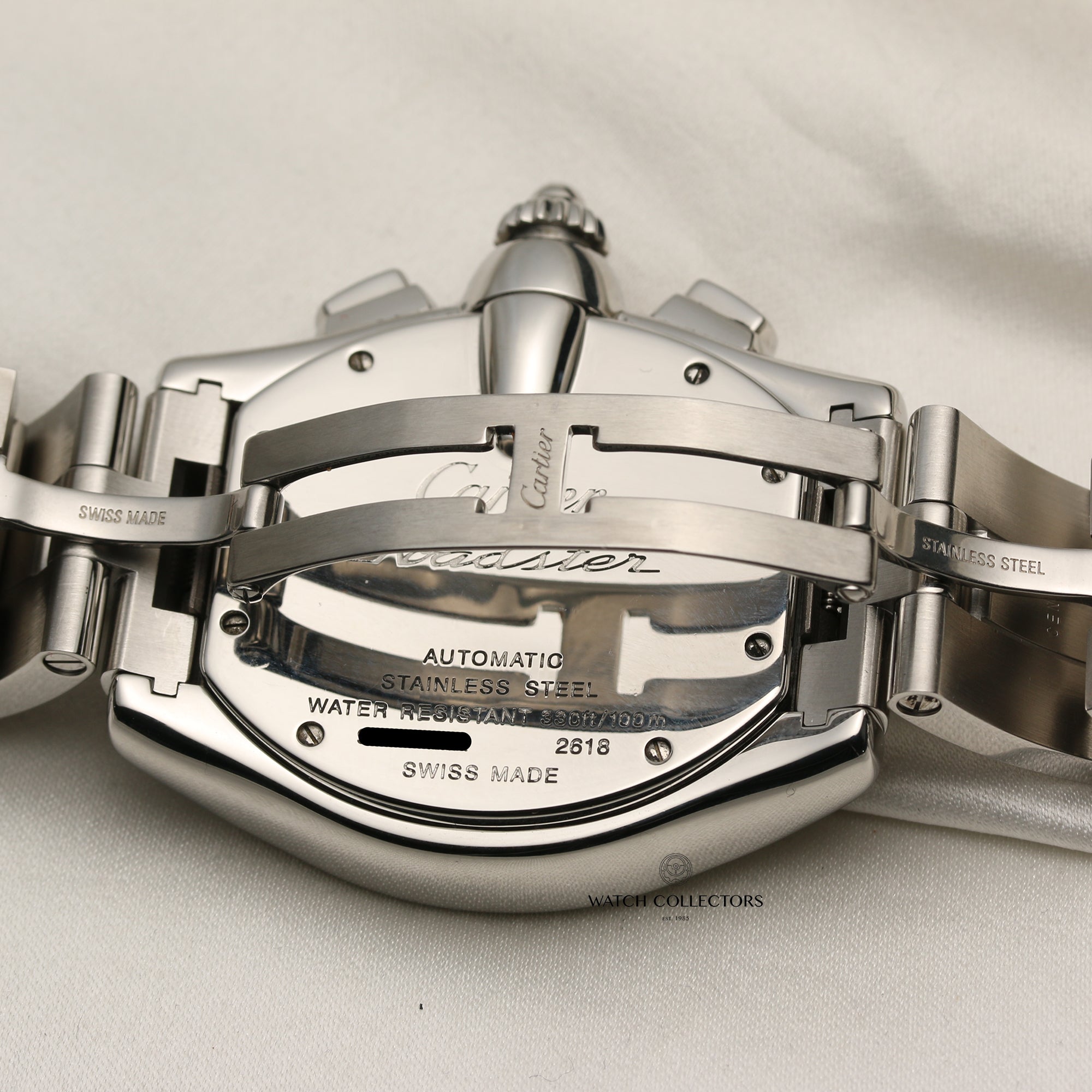 Cartier Roadster Stainless Steel Second Hand Watch Collectors 7