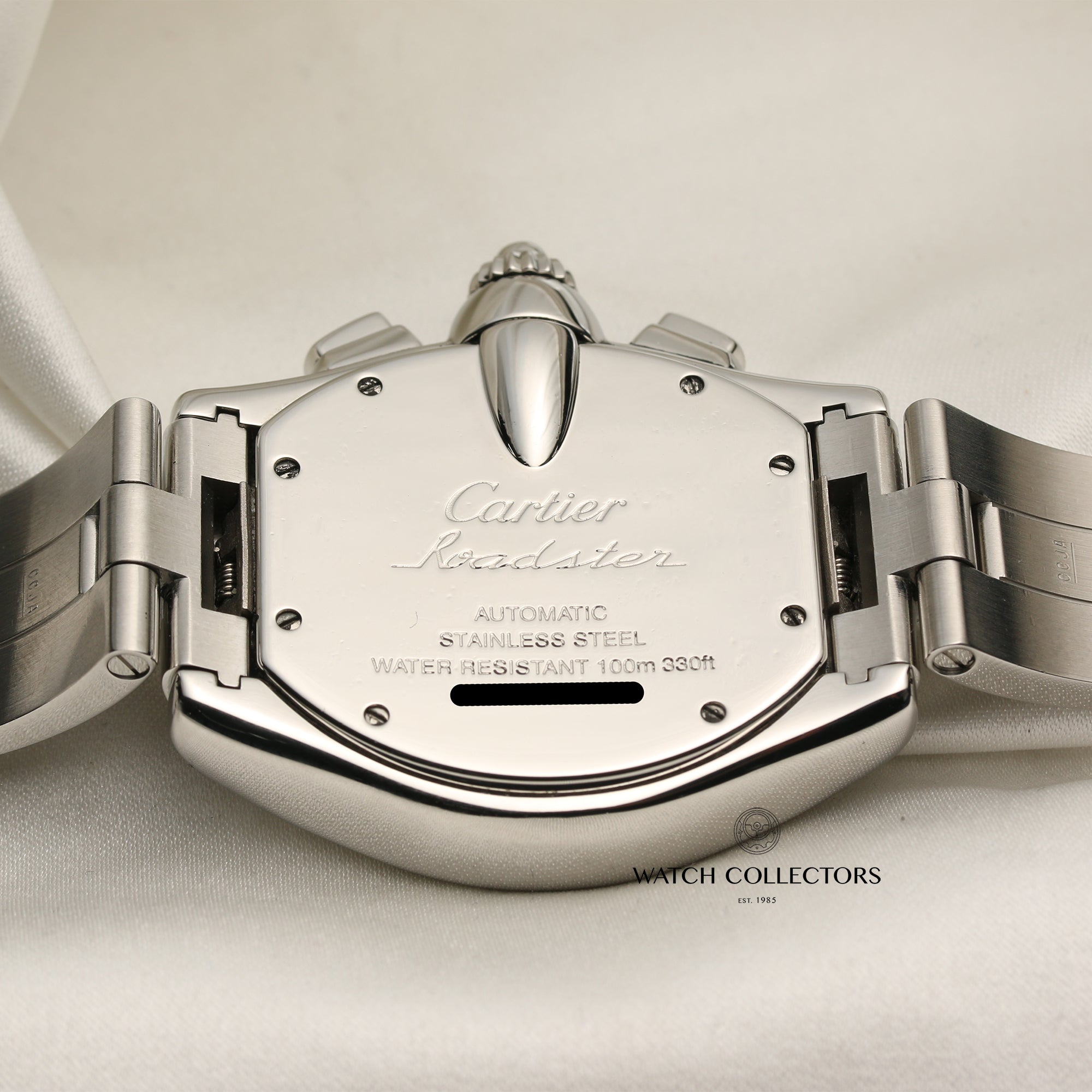 Cartier Roadster Stainless Steel Second Hand Watch Collectors 8