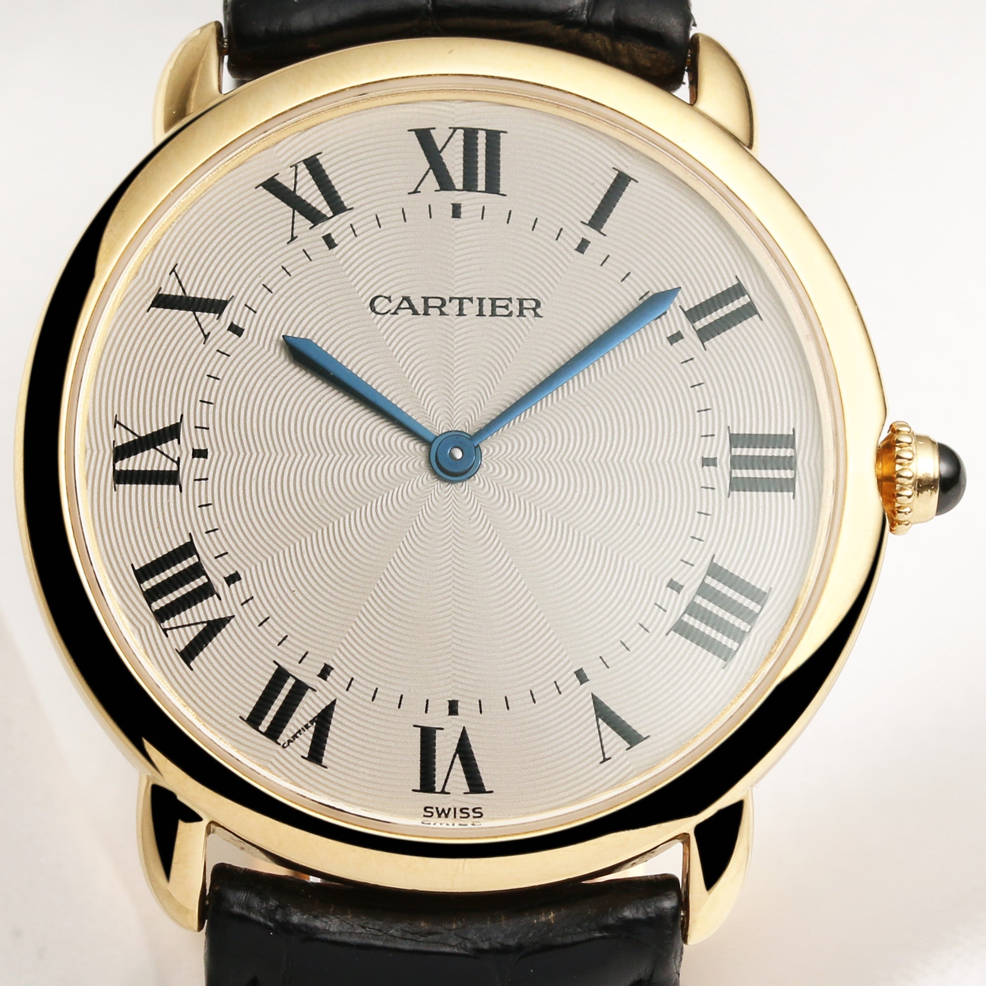 Cartier Ronde Louis 0900 1 18K Yellow Gold Second Hand Watch Collectors 2