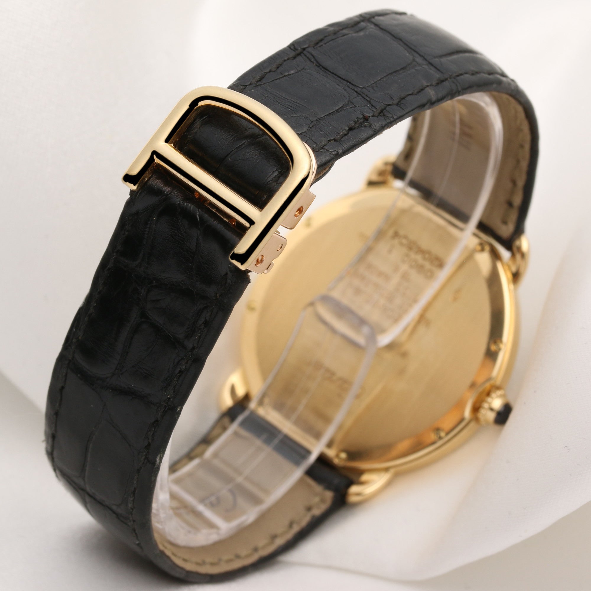 Cartier Ronde Louis 0900 1 18K Yellow Gold Second Hand Watch Collectors 5