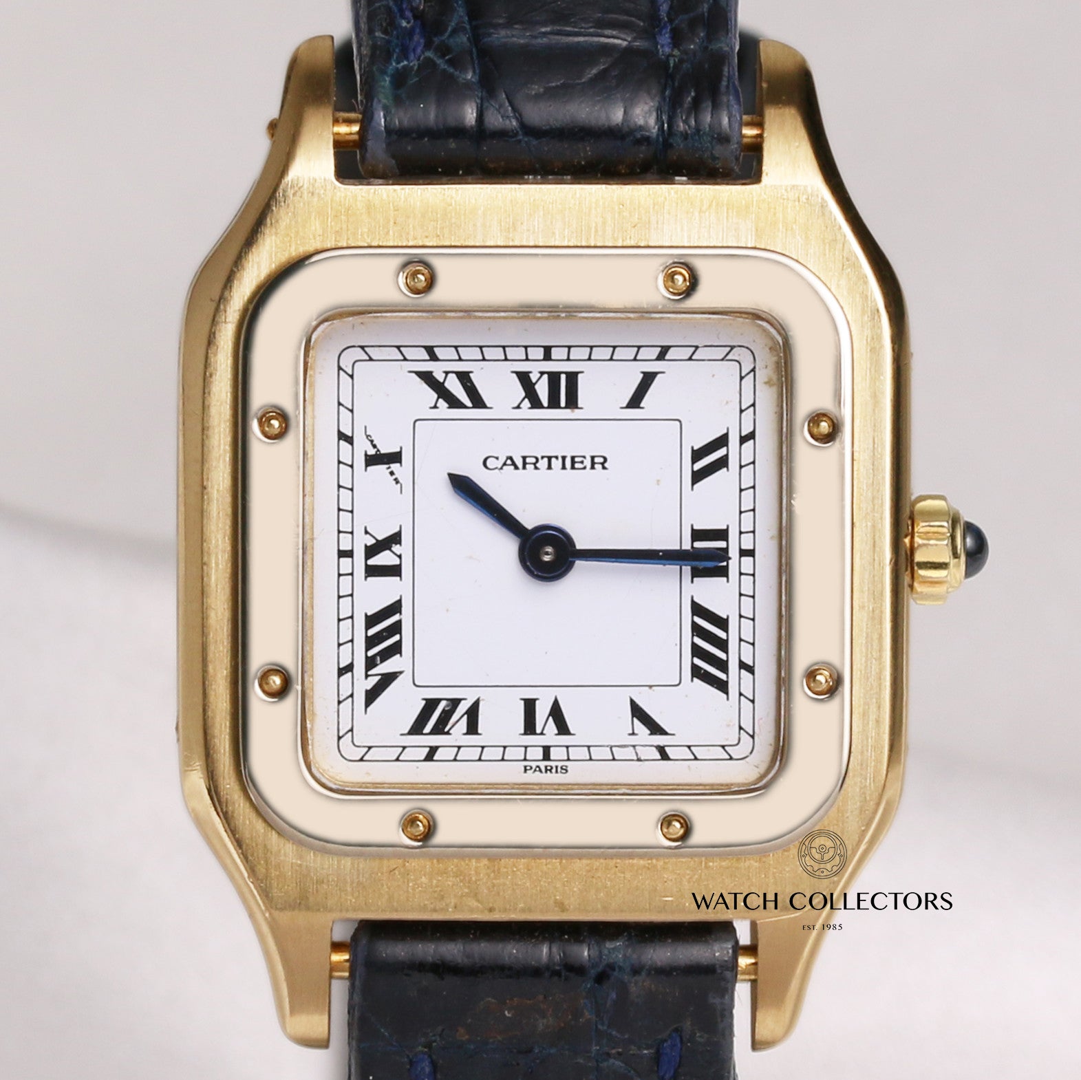 Cartier-Santos-18k-Yellow-Gold-Second-Hand-Watch-Collectors-2-1