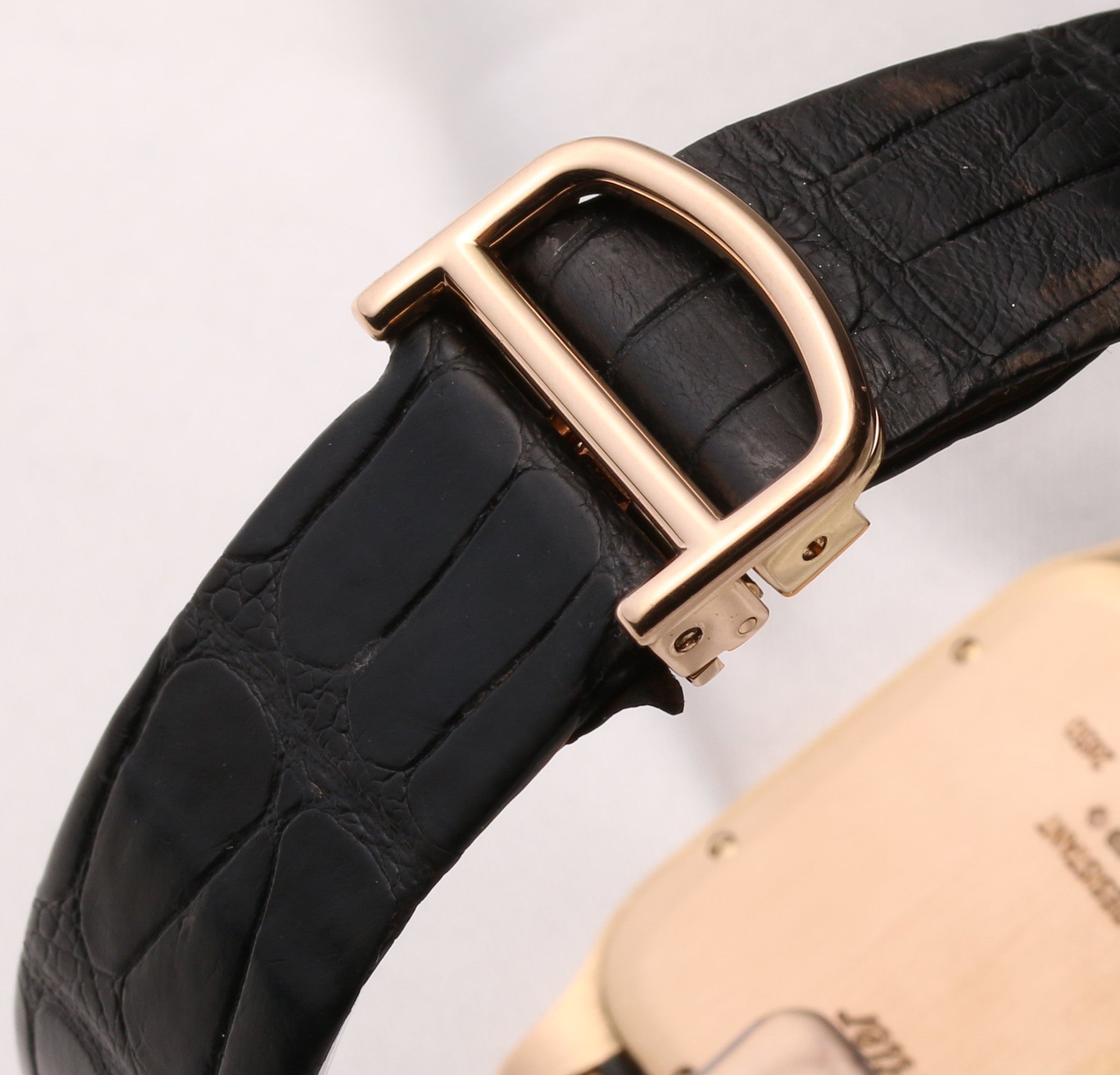 Cartier Santos Dumont 18K Rose Gold Second Hand Watch Collectors 6