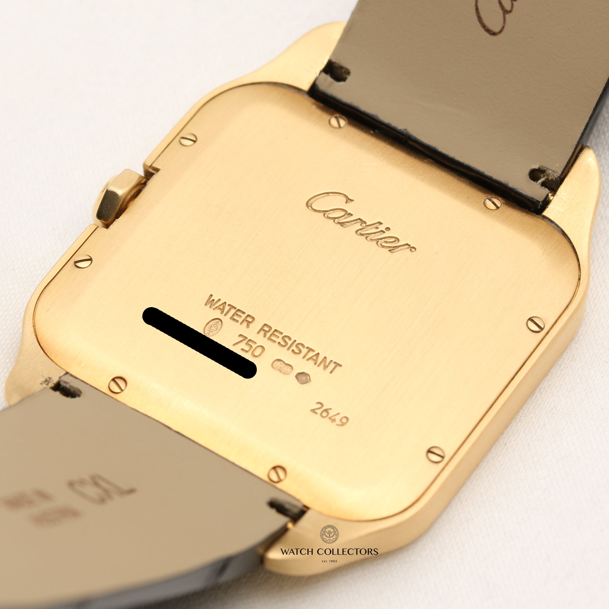 Cartier Santos Dumont 18K Yellow Gold Second Hand Watch Collectors 7