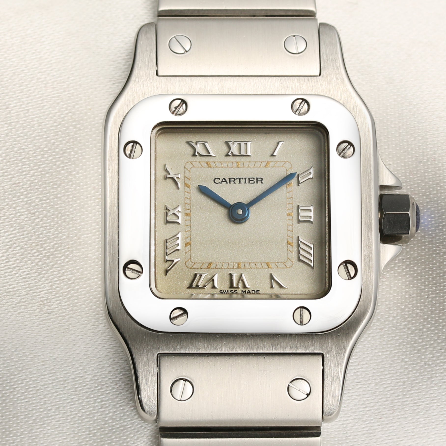 Cartier Santos Stainless Steel Second Hand Watch Collectors 2