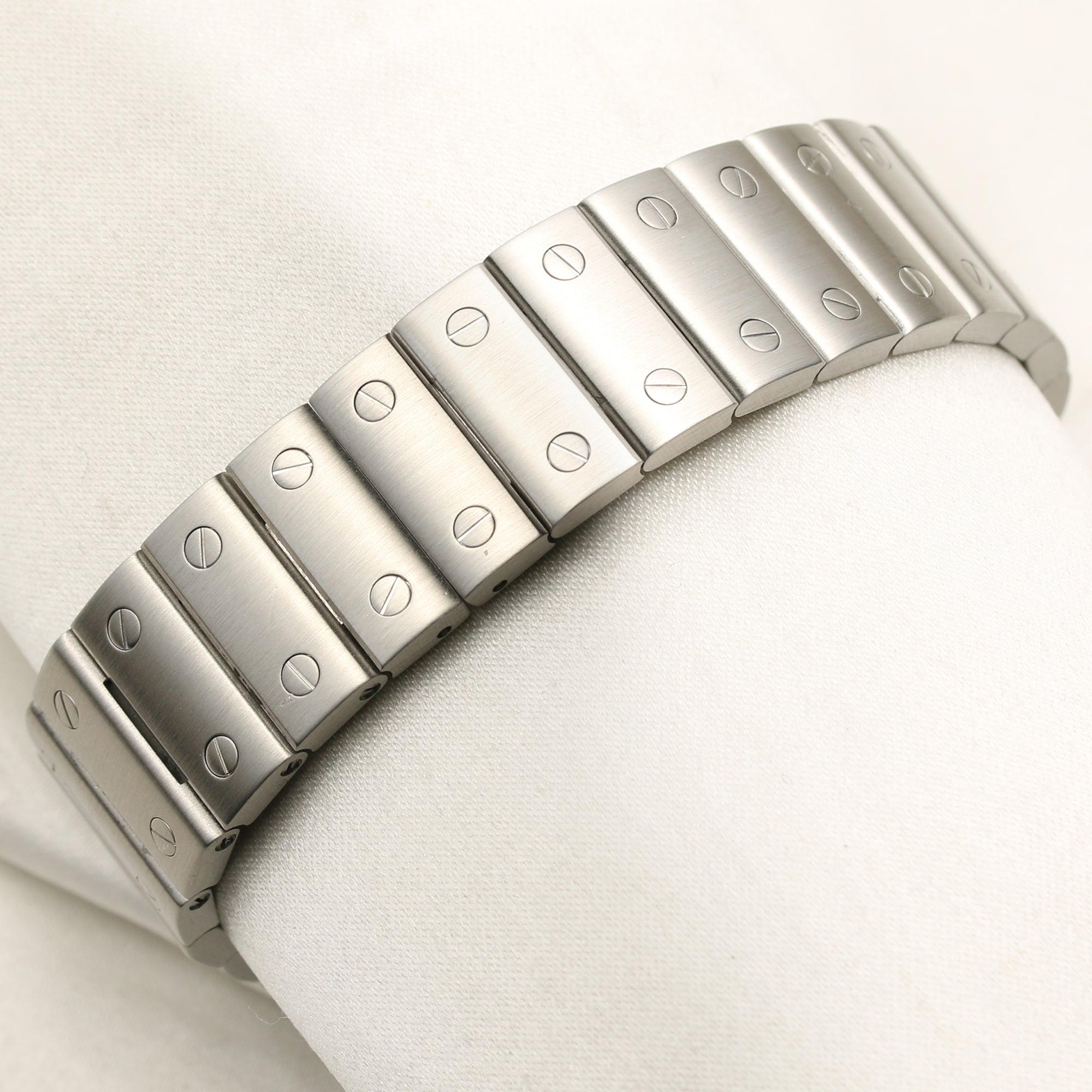 Cartier Santos Stainless Steel Second Hand Watch Collectors 7