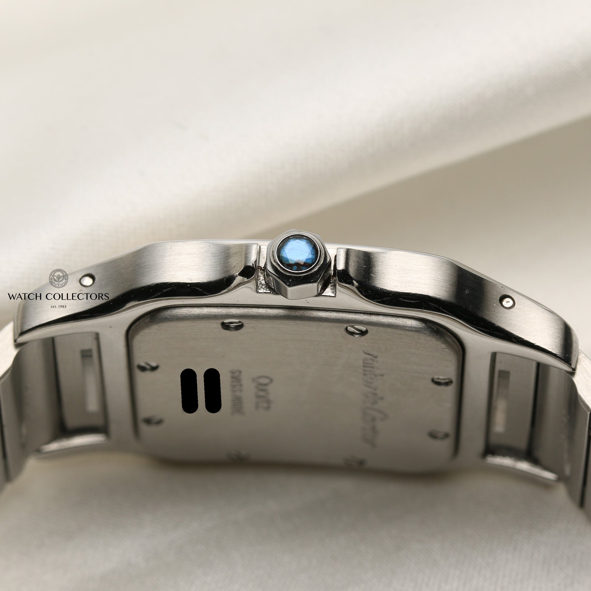 Cartier Santos Steel & Gold Second Hand Watch Collectors 5