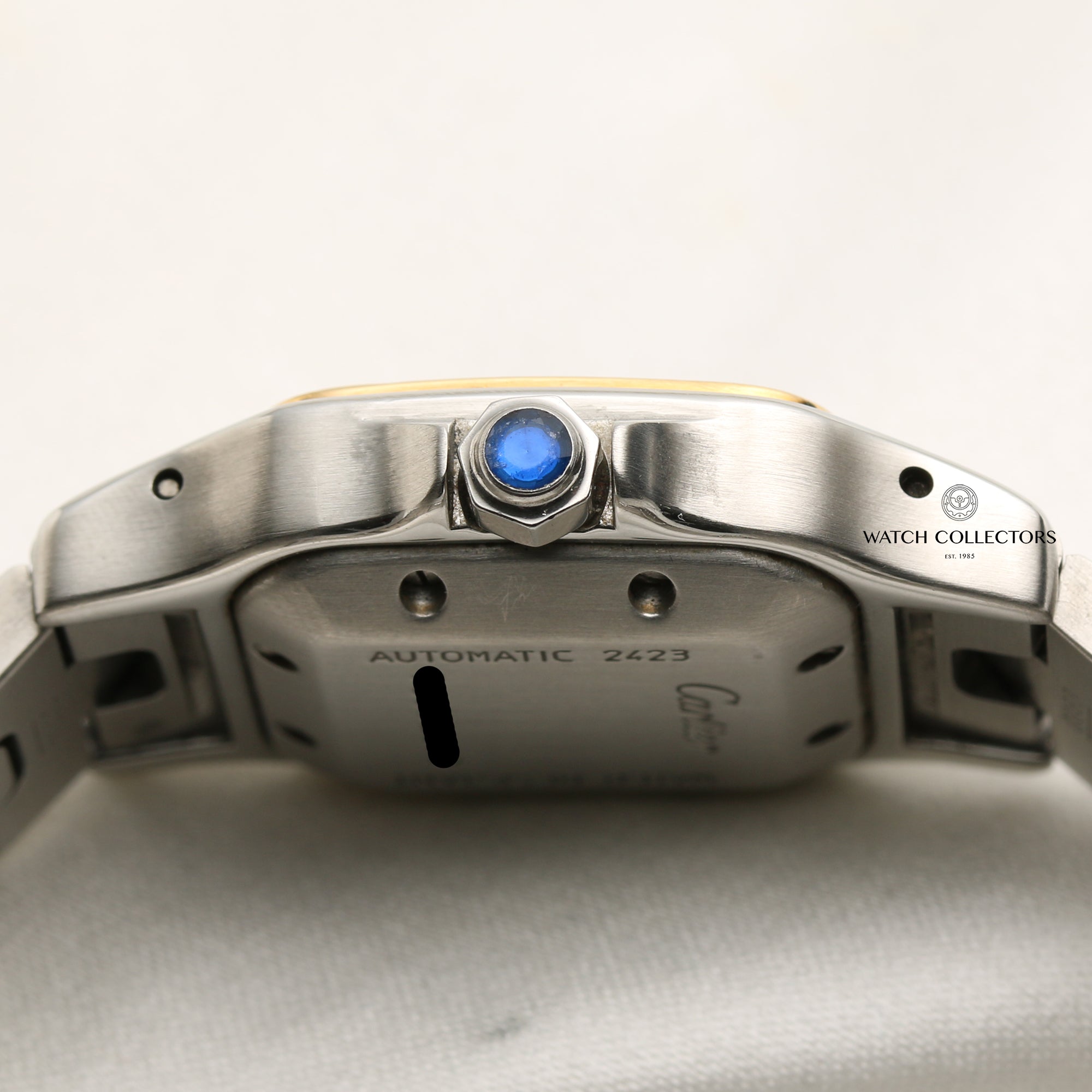 Cartier Santos Steel & Gold Second Hand Watch Collectors 5