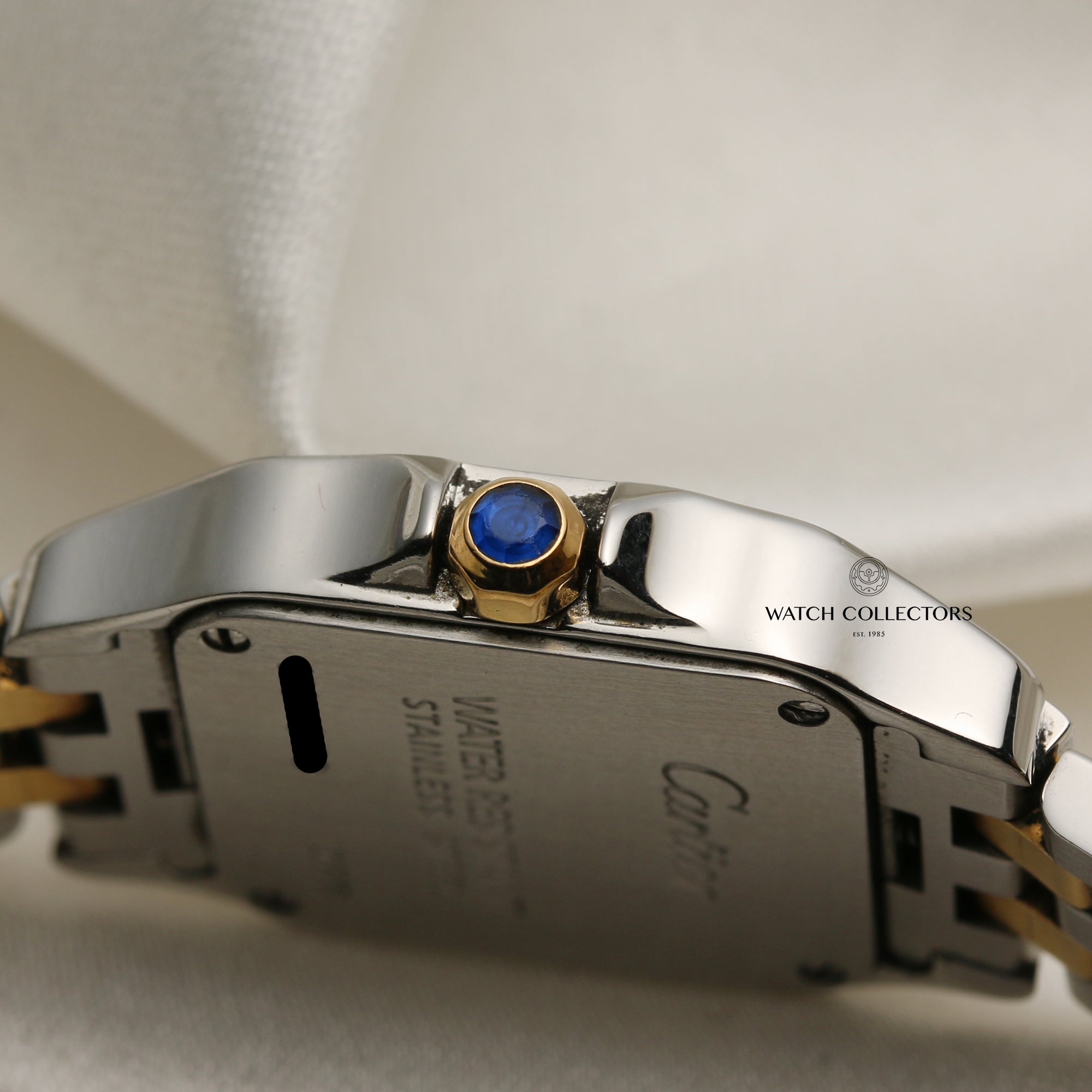 Cartier Steel & 18K Yellow Gold Second Hand Watch Collectors 5