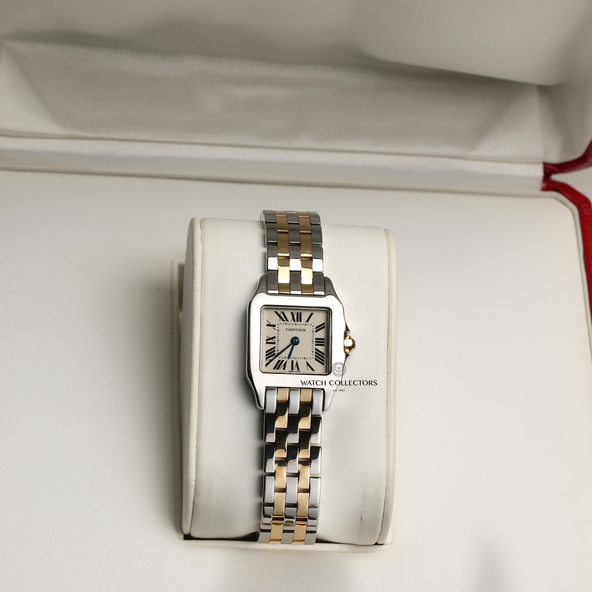 Cartier Steel & 18K Yellow Gold Second Hand Watch Collectors 9