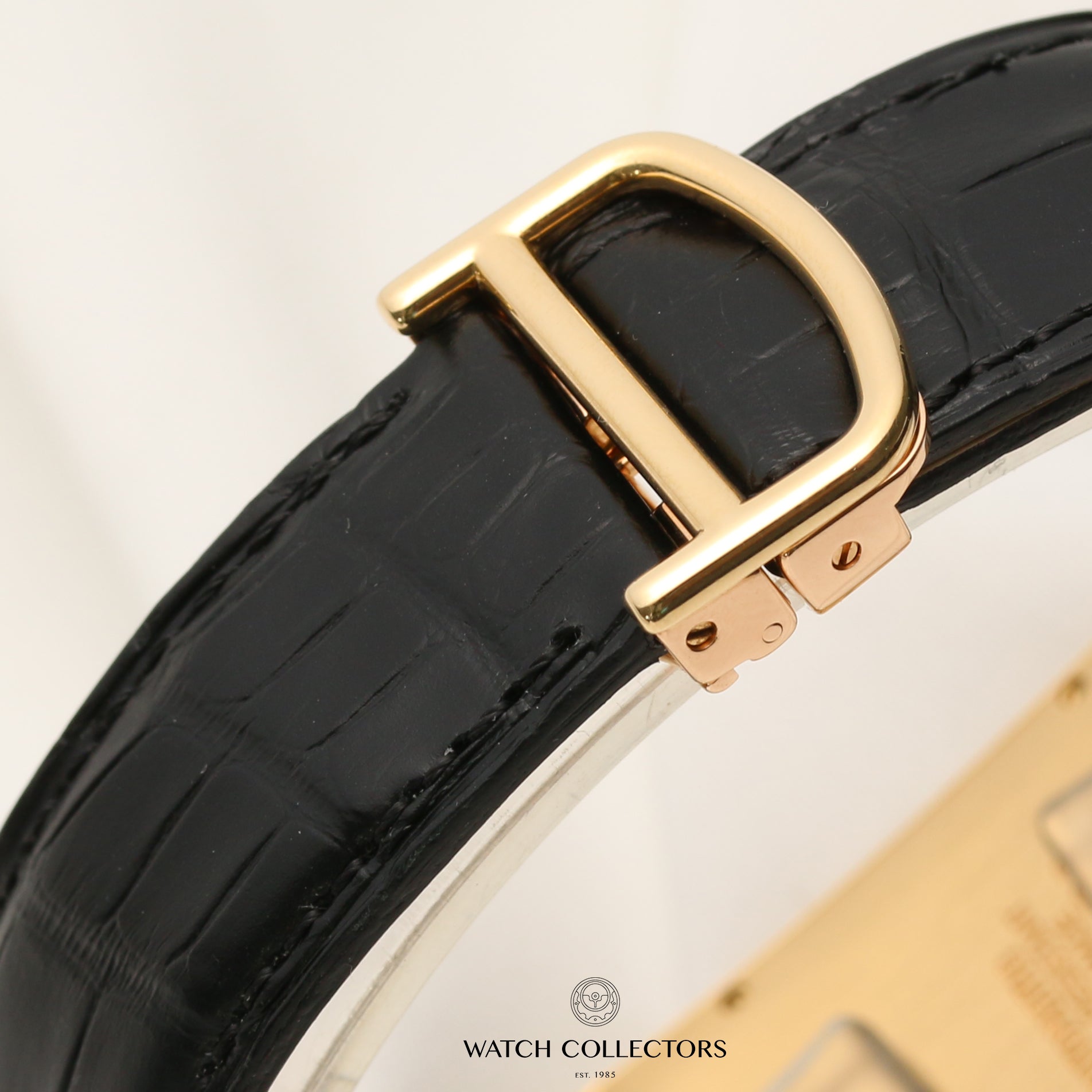 Cartier Tank Americaine 1740 18K Yellow Gold Second Hand Watch Collectors 10