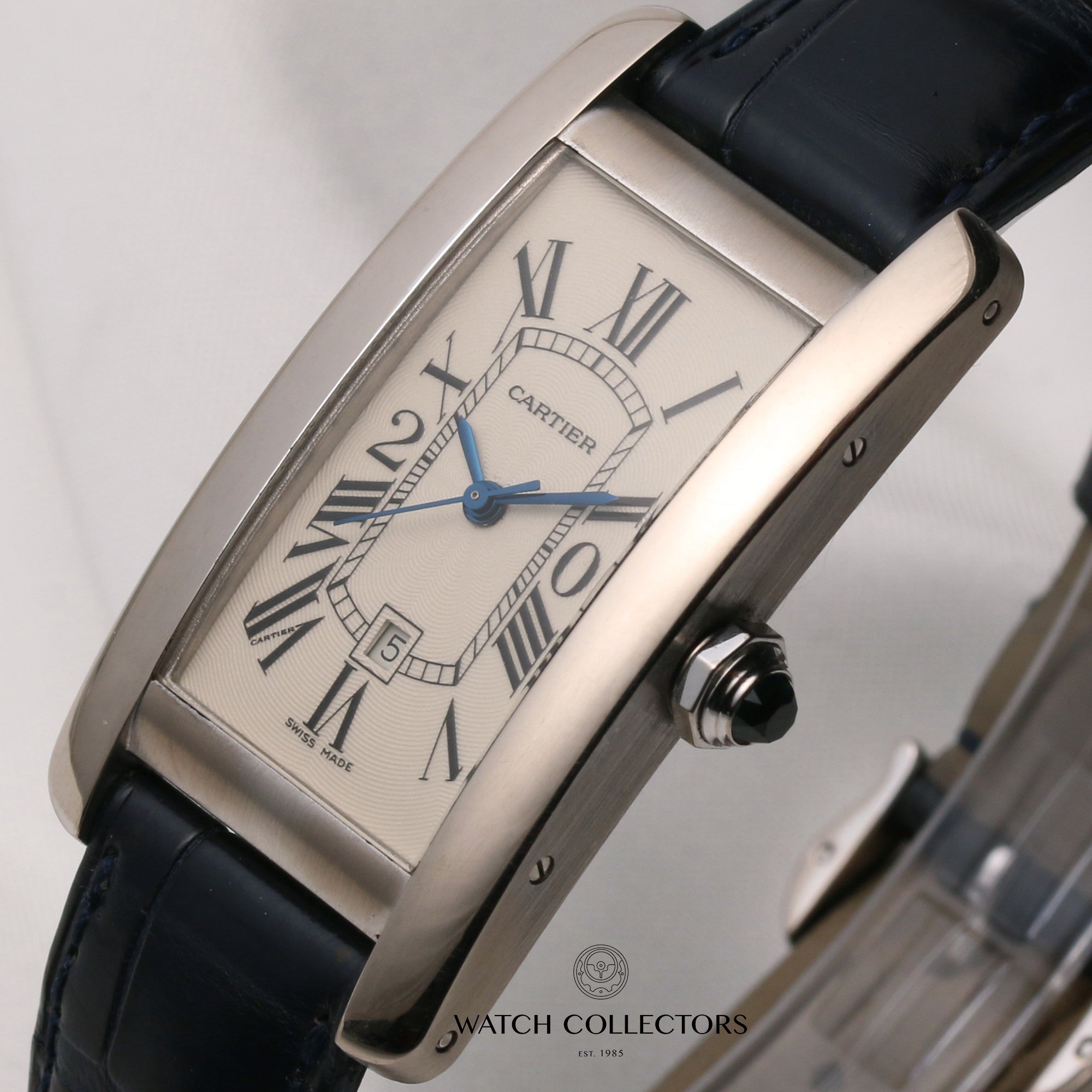 Cartier-Tank-Americaine-18K-White-Gold-Second-Hand-Watch-Collectors-4 (1)