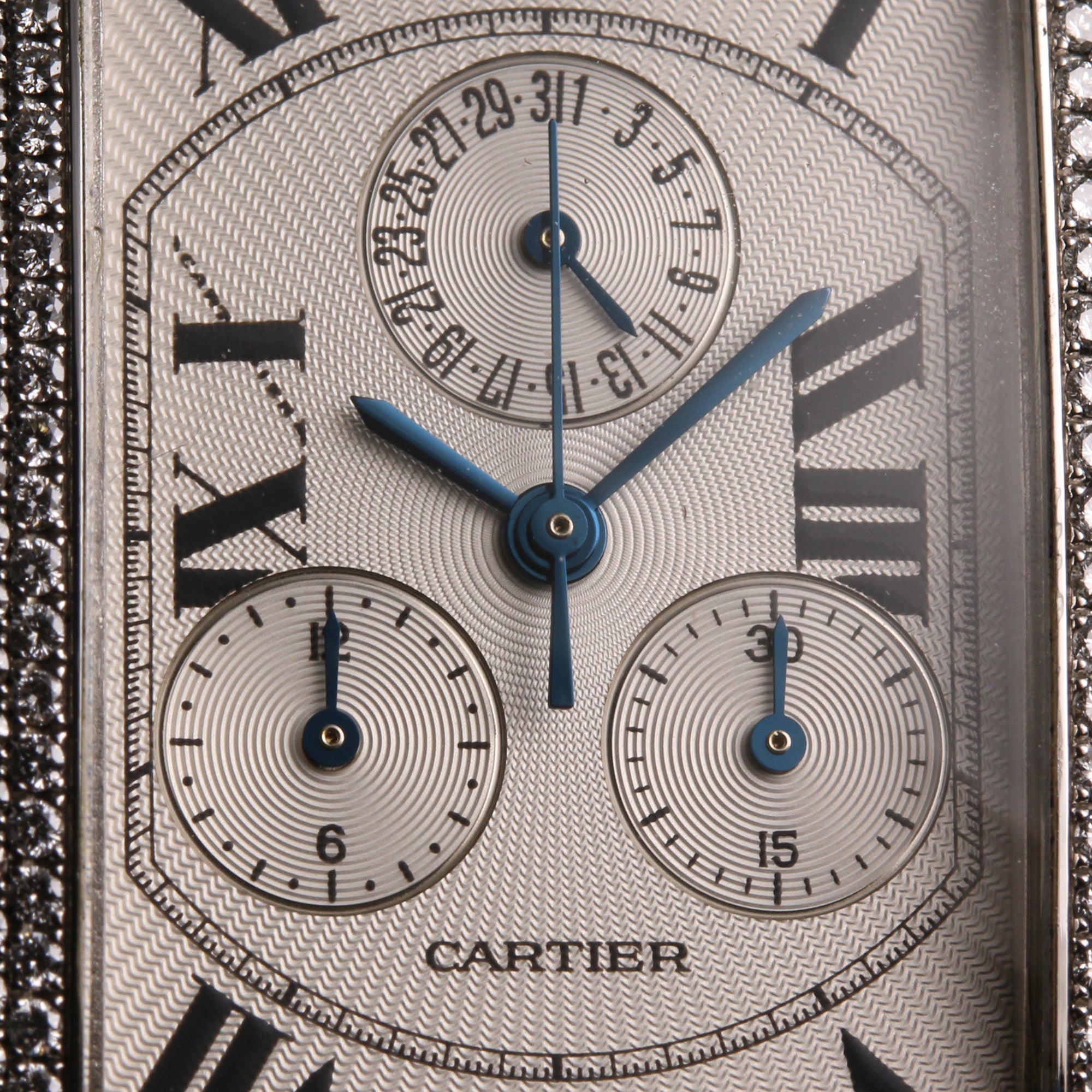 Cartier-Tank-Americaine-Diamond-18K-White-Gold-Second-Hand-Watch-Collectors-5