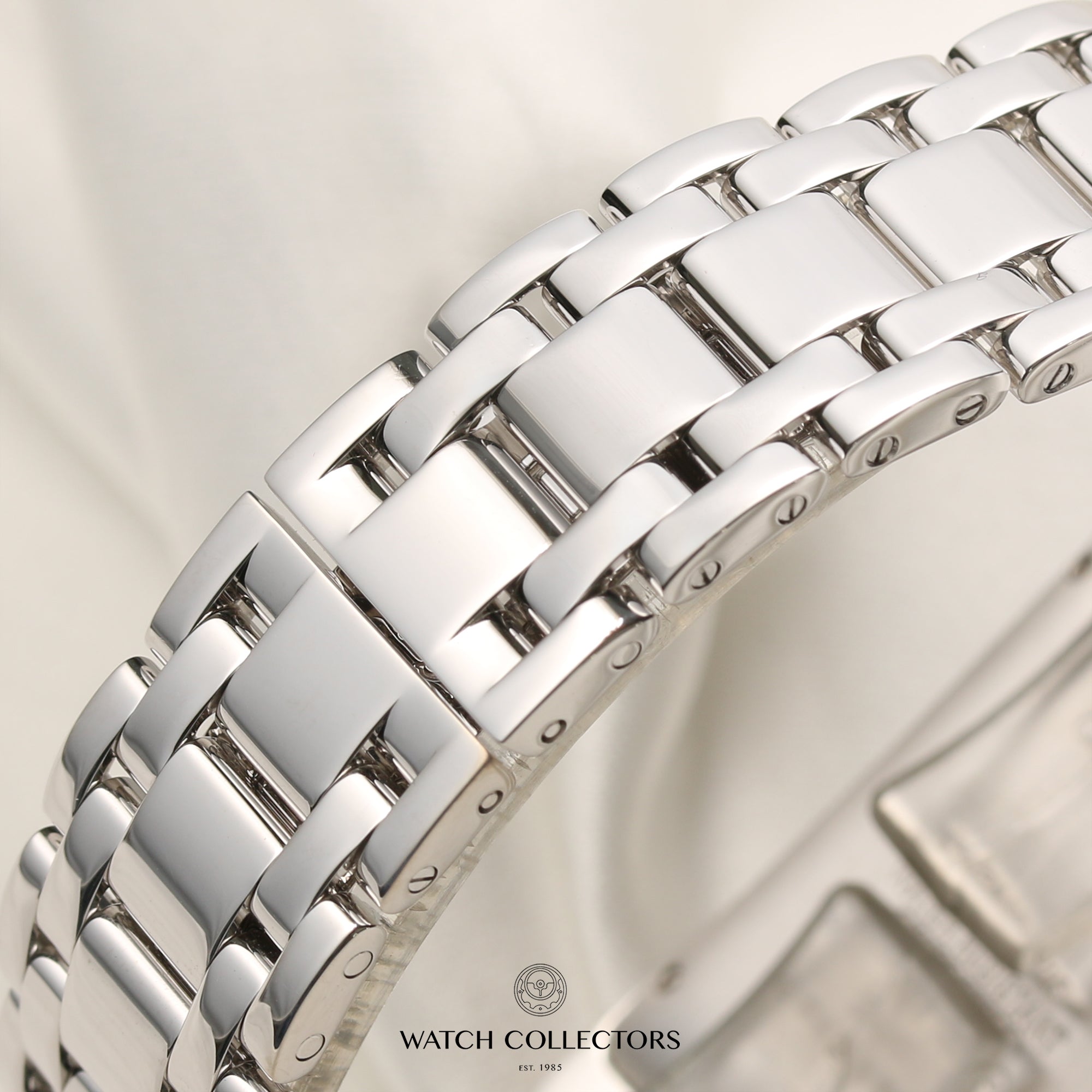 Cartier Tank Americaine Double Row Diamond Bezel 09MG Second Hand Watch Collectors 9