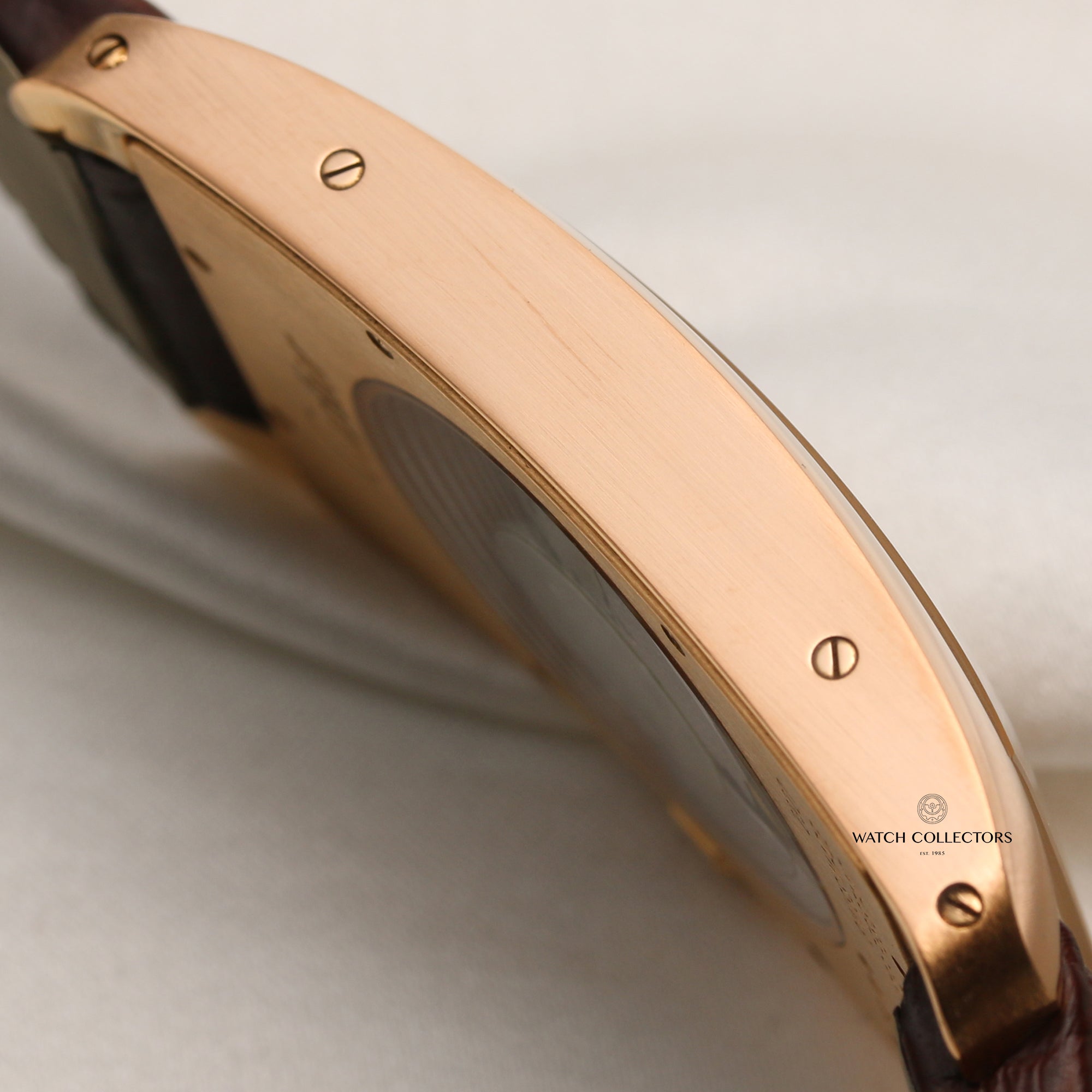 Cartier Tank Americaine XL 18K Rose Gold Second Hand Watch Collectors 5