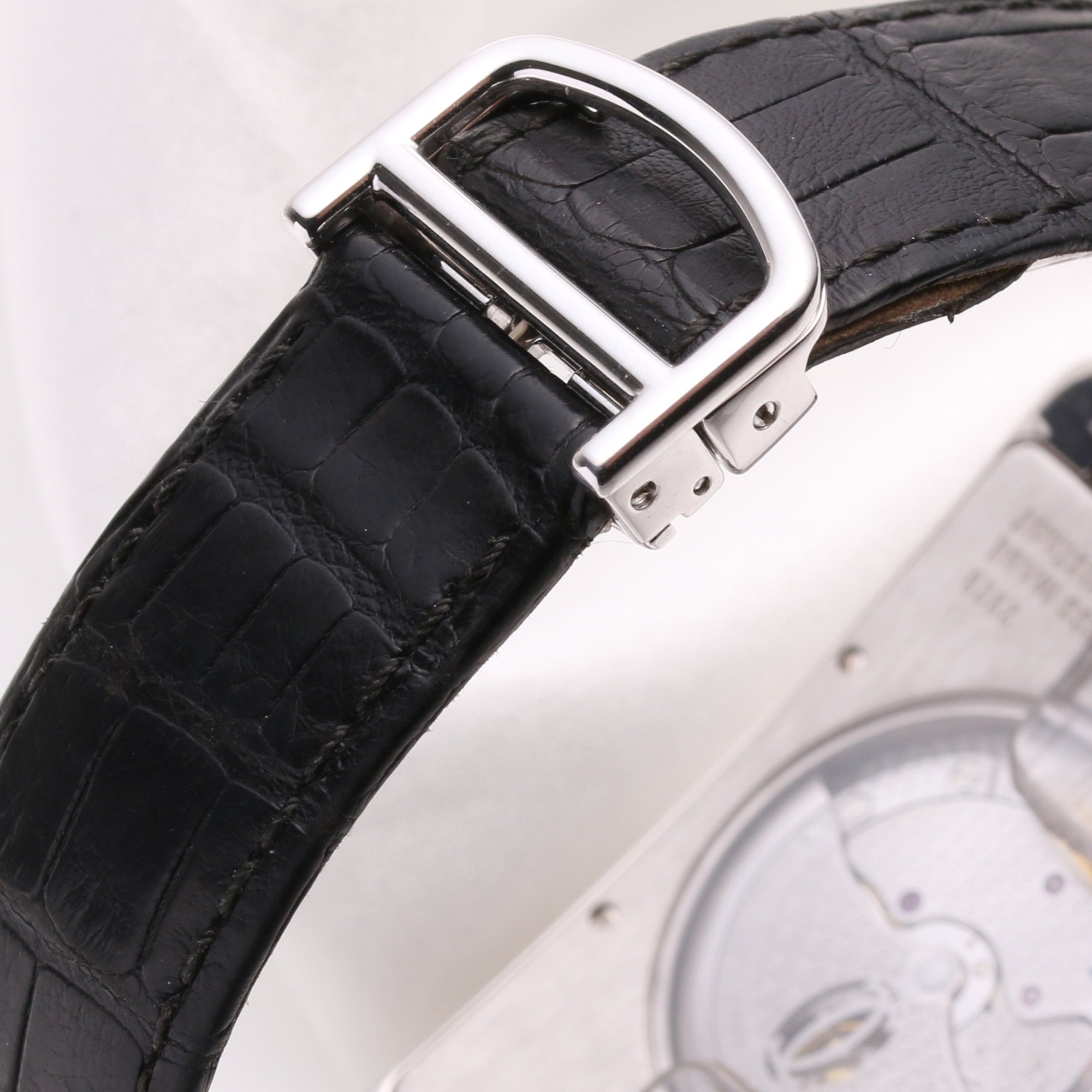 Cartier Tank Americaine XL 18K White Gold W2609956 Second Hand Watch Collectors 6