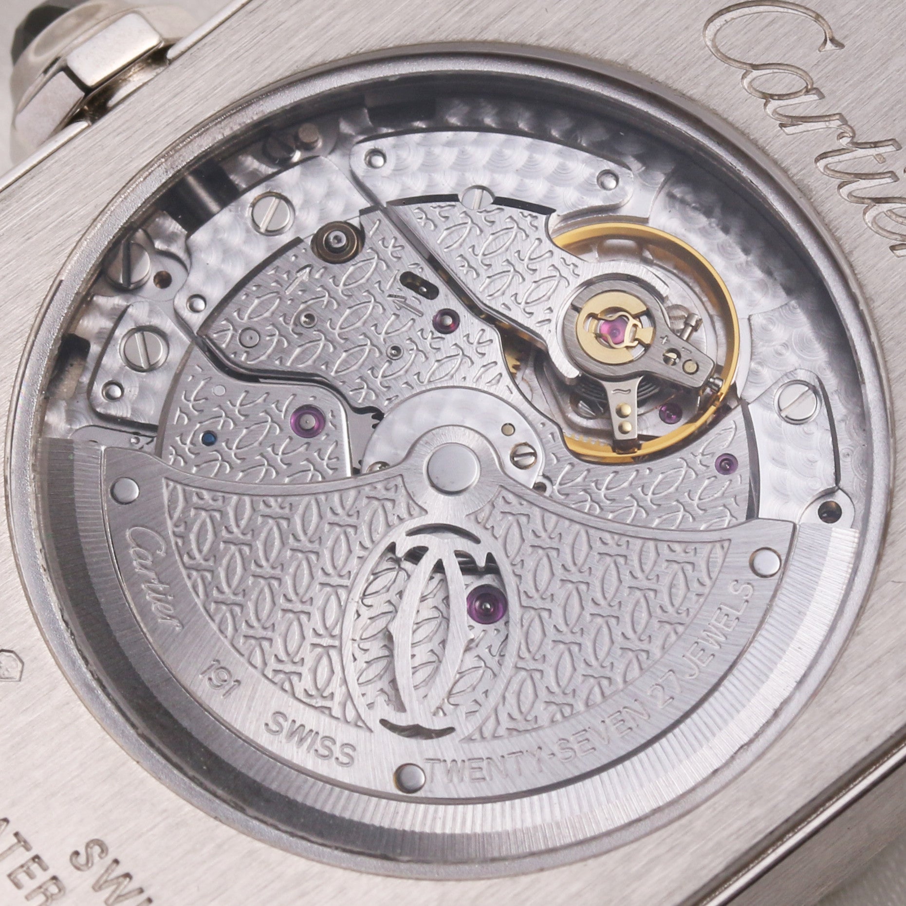 Cartier Tank Americaine XL 18K White Gold W2609956 Second Hand Watch Collectors