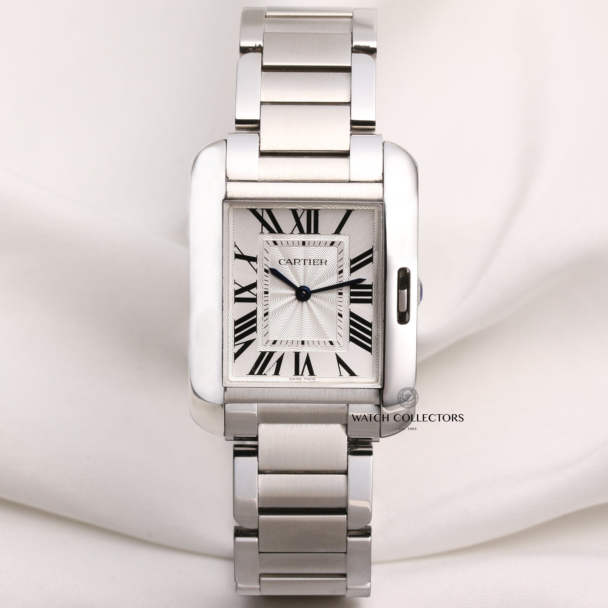 Cartier Tank Anglaise W5310044 Stainless Steel