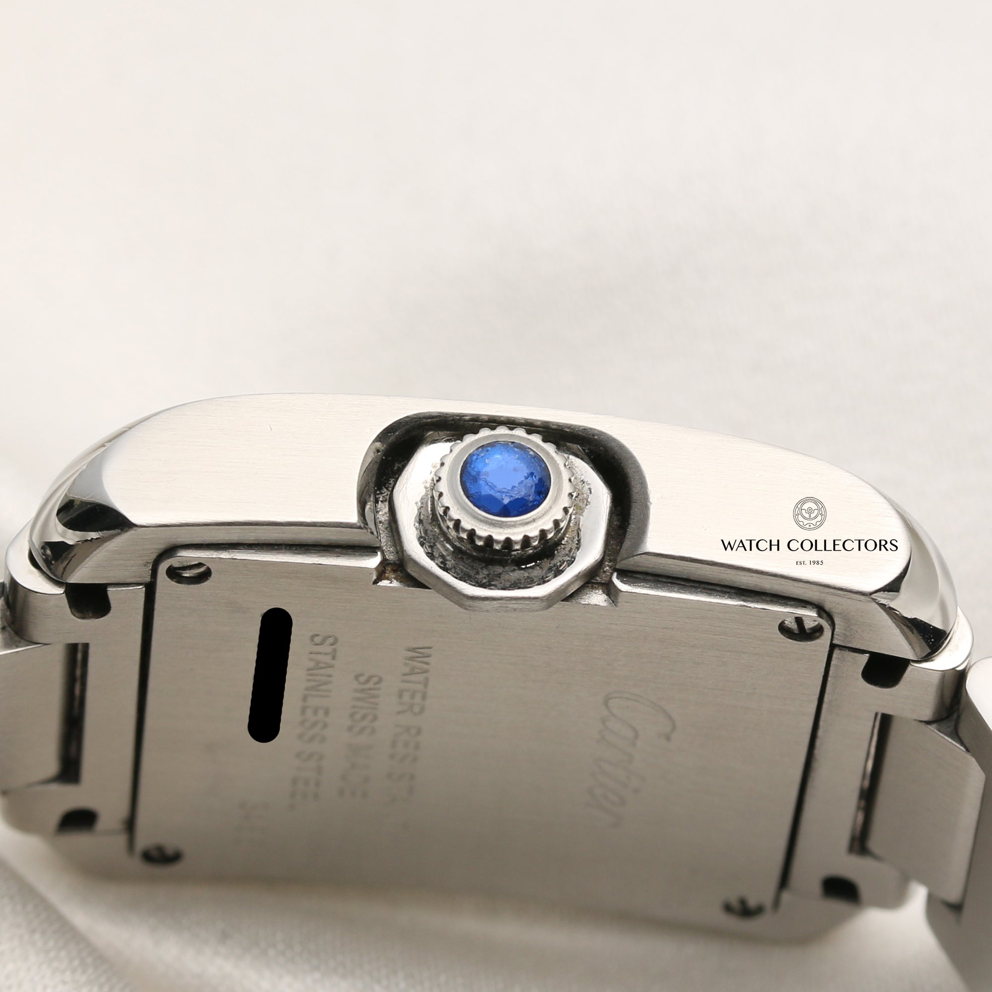 Cartier Tank Anglaise Stainless Steel Second Hand Watch Collectors 5