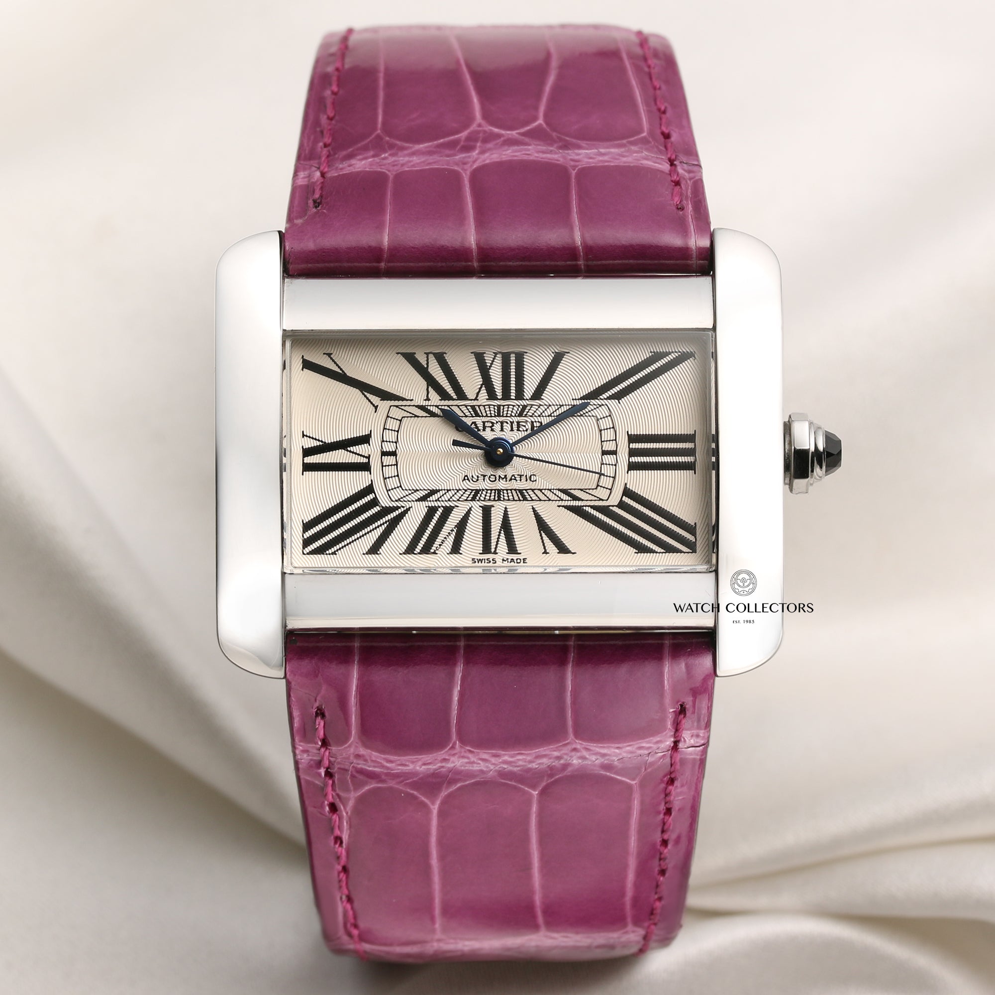 Cartier Tank Divan Stainless Steel 2612
